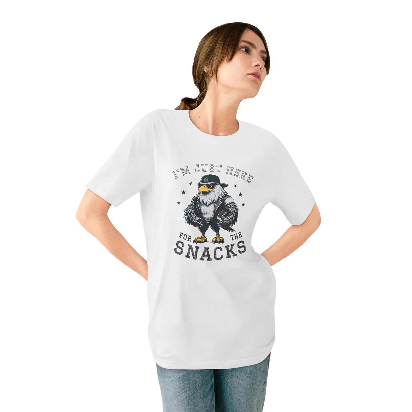 Organic Unisex Tee - Eagles Snacks