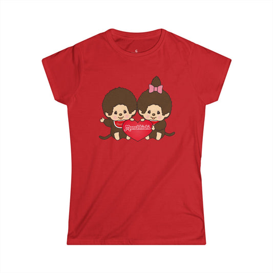 Women’s Fitted Tee - Monchichi Love