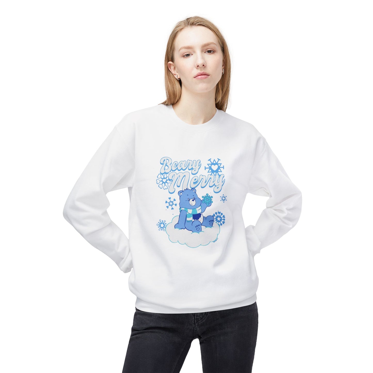 Care Bears ‘Beary Merry’ Christmas Sweatshirt — Nostalgic 80s Holiday Crewneck