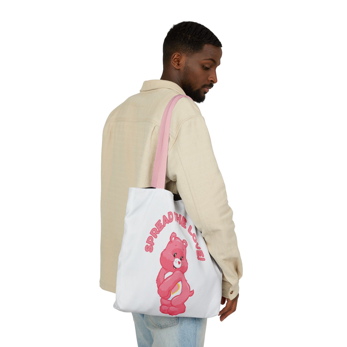 Care Bears ‘Spread the Love’ Love-a-Lot Bear Canvas Tote