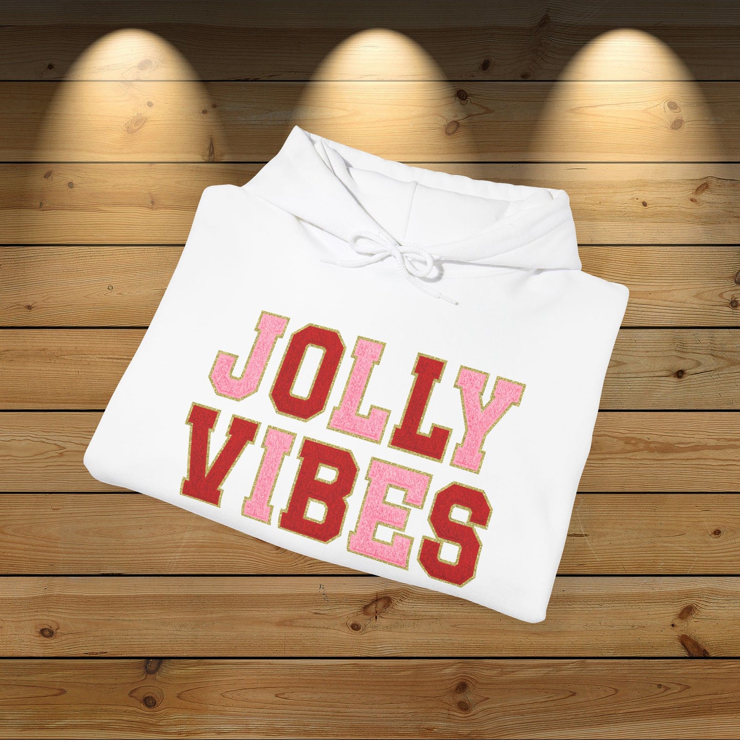 Christmas Unisex Hoodie: ‘Jolly Vibes’