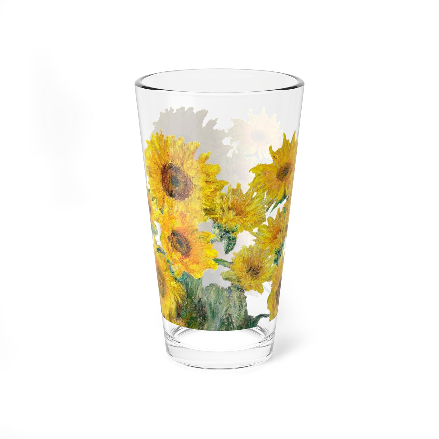 Monet’s Sunflowers Pint Glass