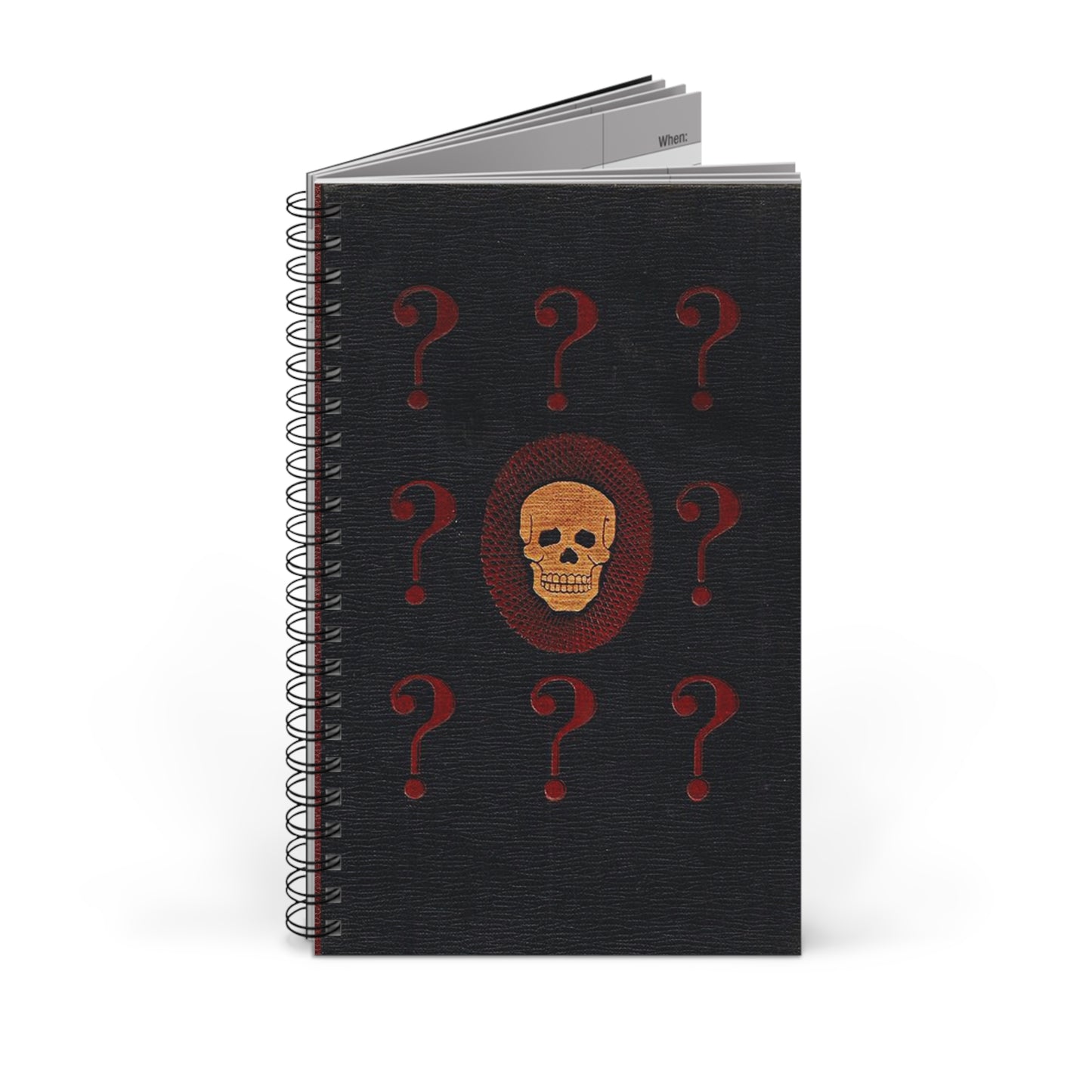 Spiral Notebook - “To Be or Not To Be” | Blank, Dot Grid, Lined, Task
