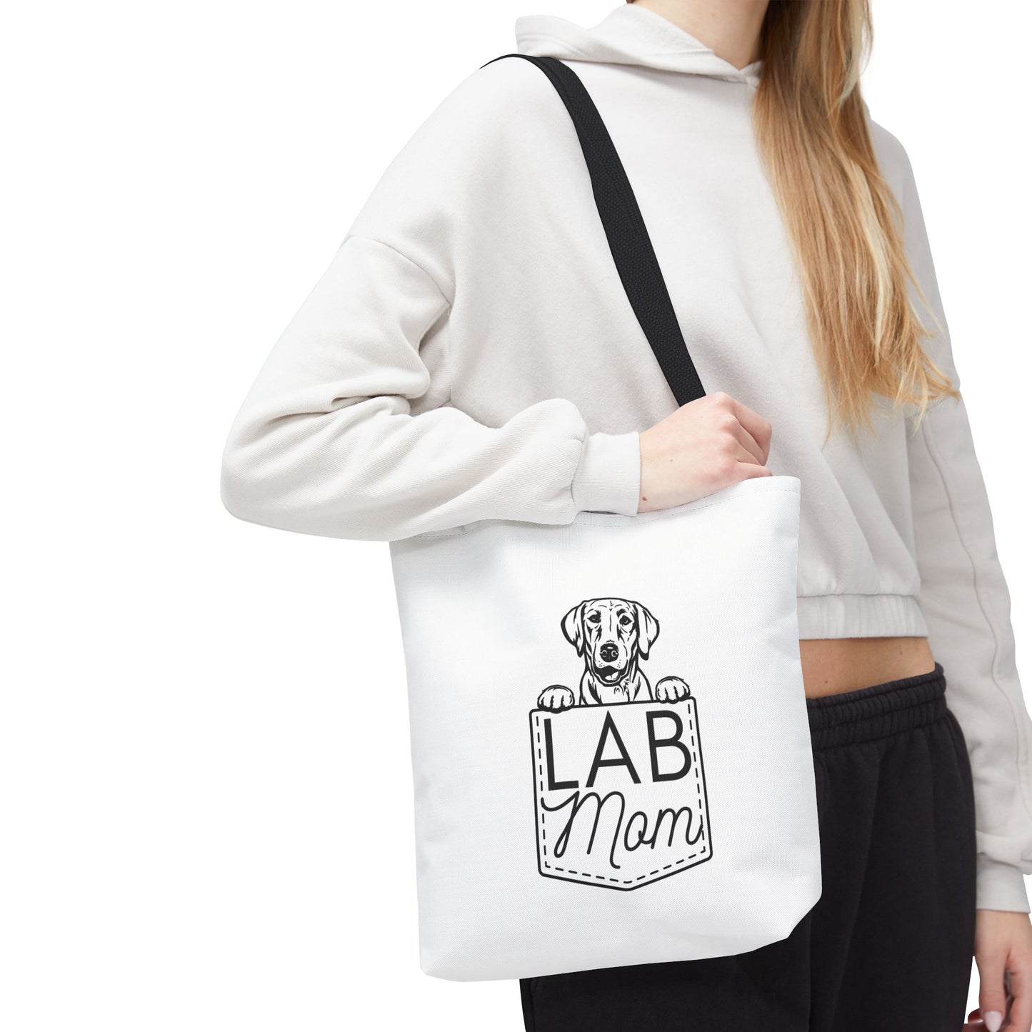 Lab Mom Tote Bag
