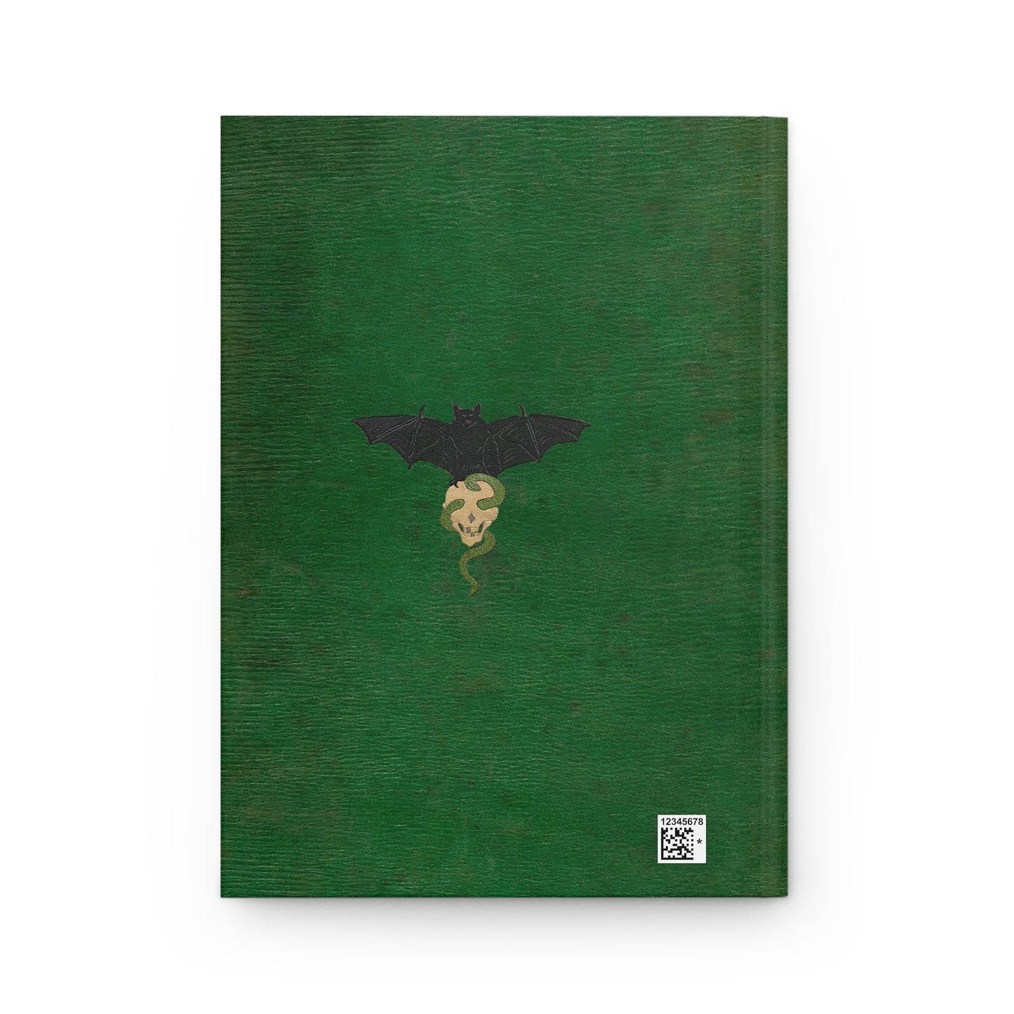 Hardcover Journal - Bat & Skull