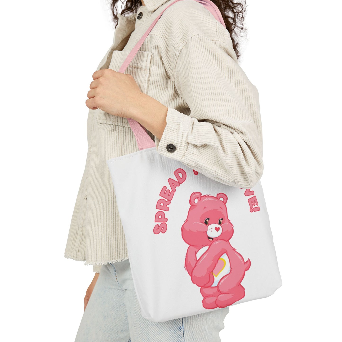 Care Bears ‘Spread the Love’ Love-a-Lot Bear Canvas Tote