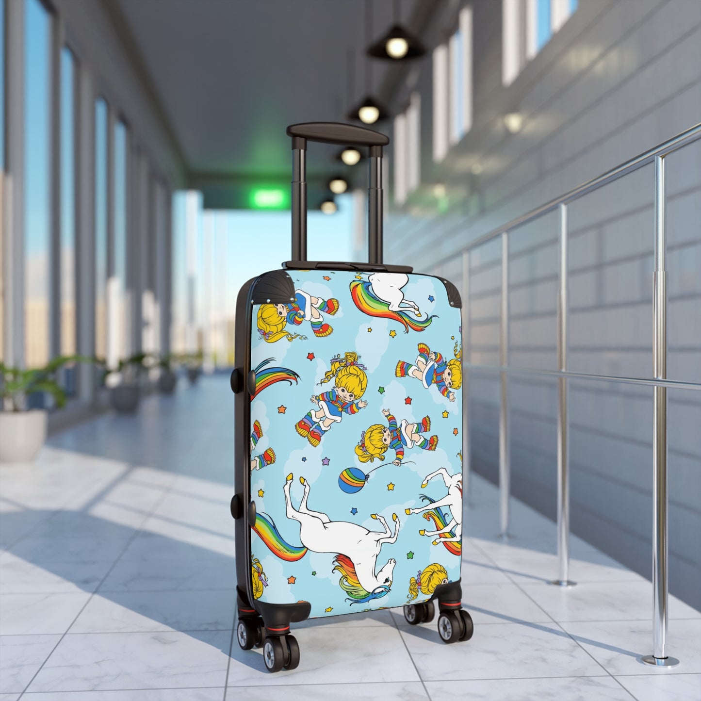 Rainbow Brite Rolling Luggage