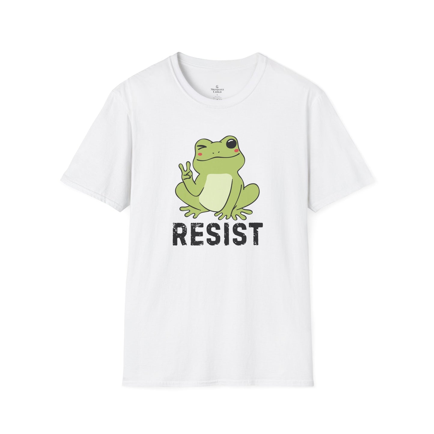 Frog Resistance Unisex Softstyle Tee