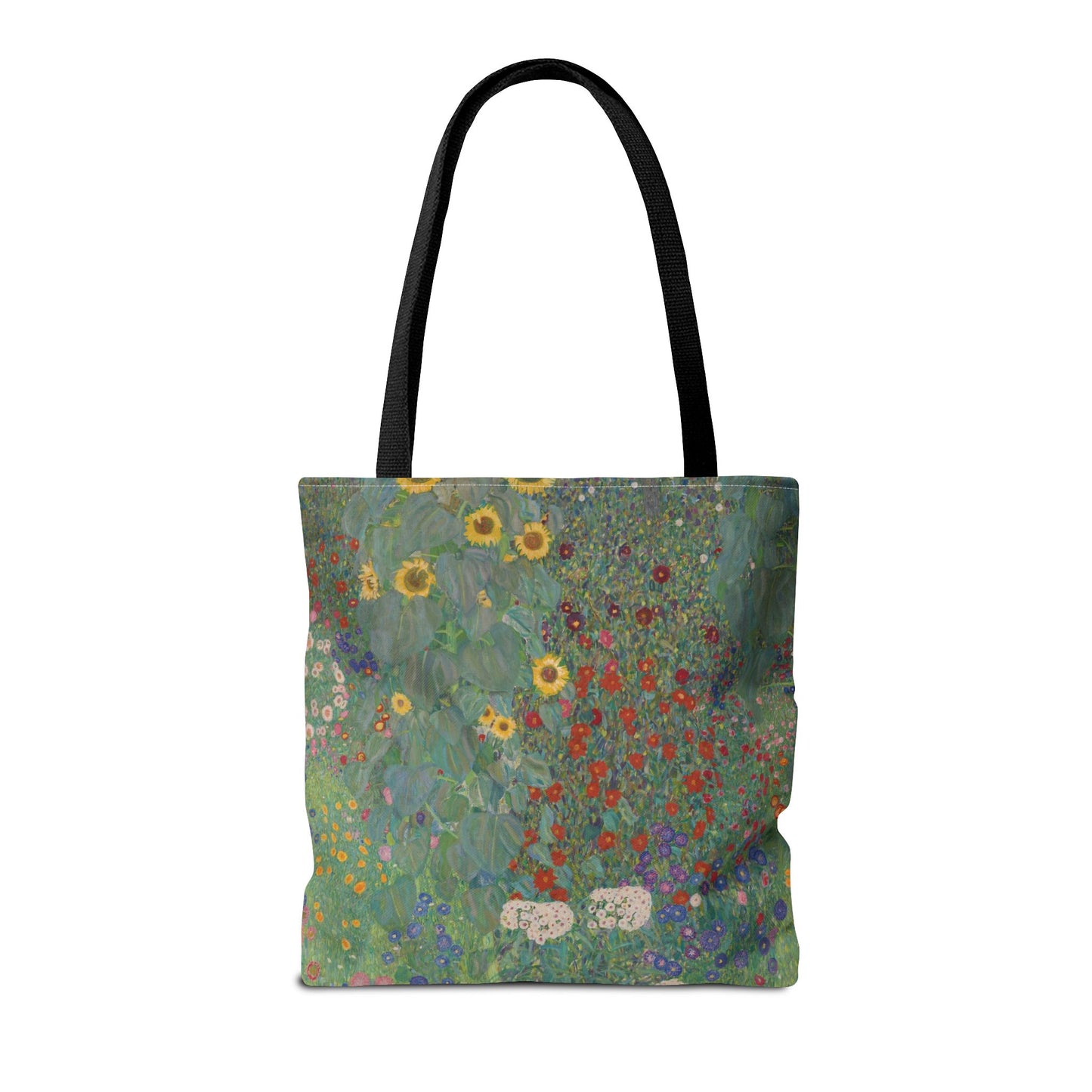 Klimt’s “Farm Garden with Sunflowers” Tote Bag