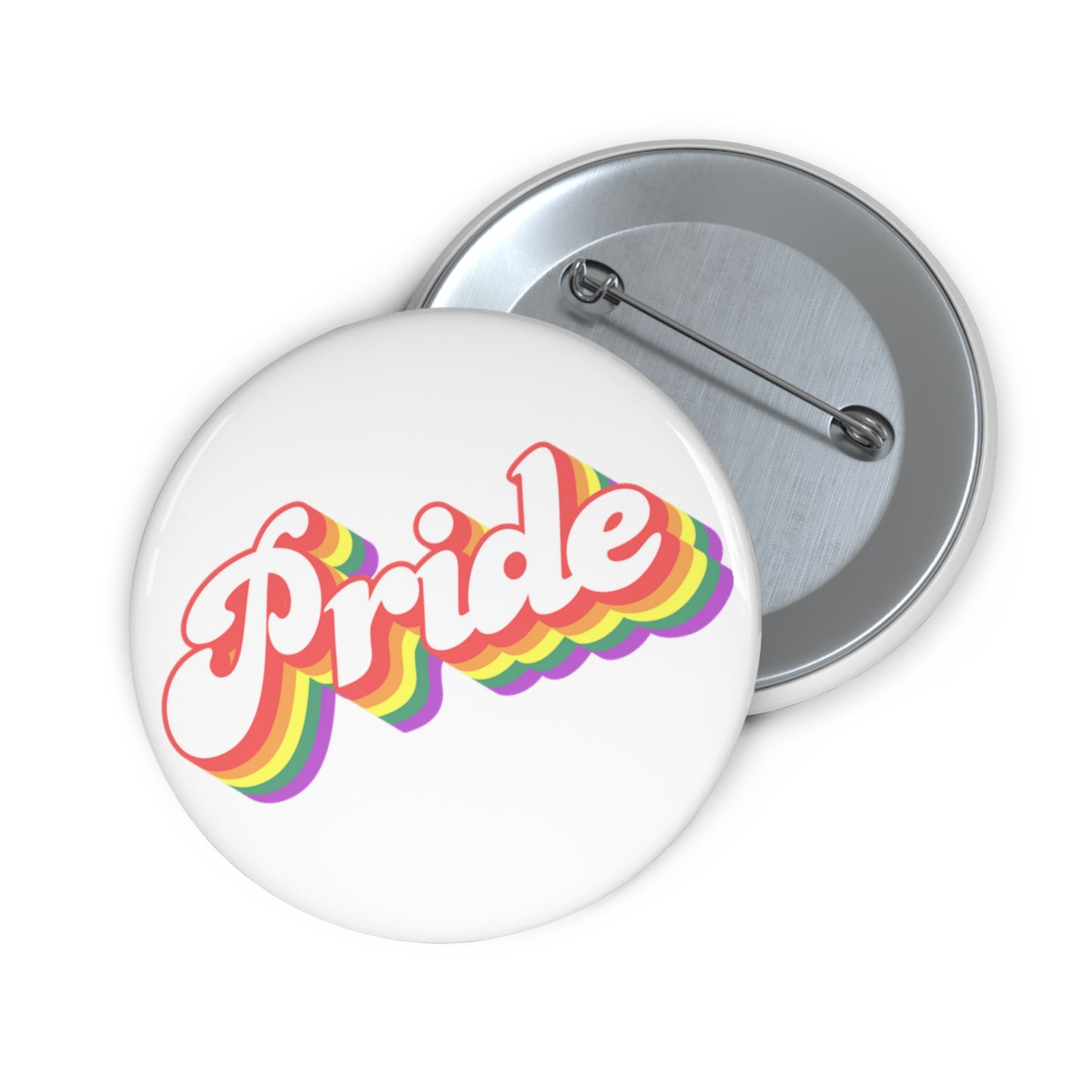 Rainbow PRIDE Statement Pin