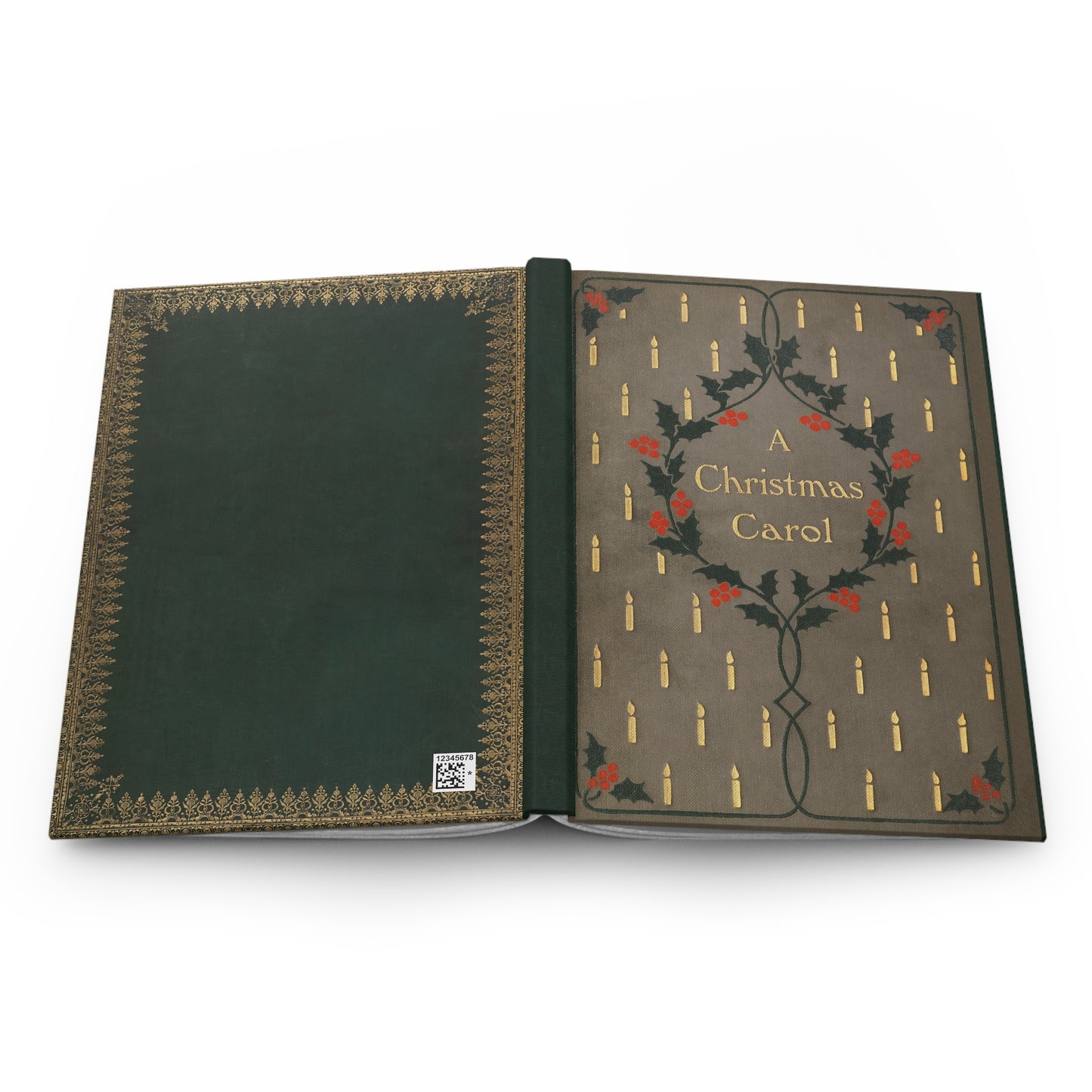 “A Christmas Carol” Lined Hardcover Journal