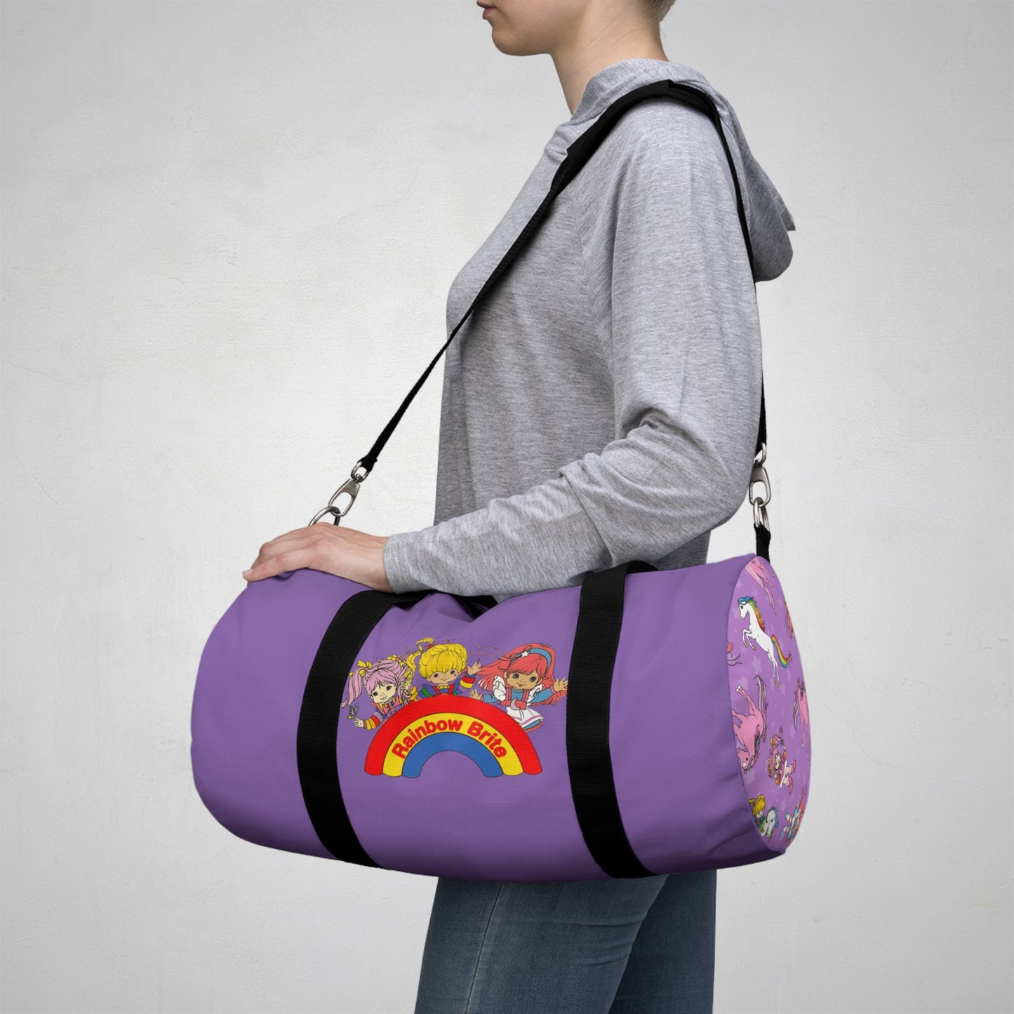 Rainbow Brite, Stormy, Tickled Pink Duffel Bag