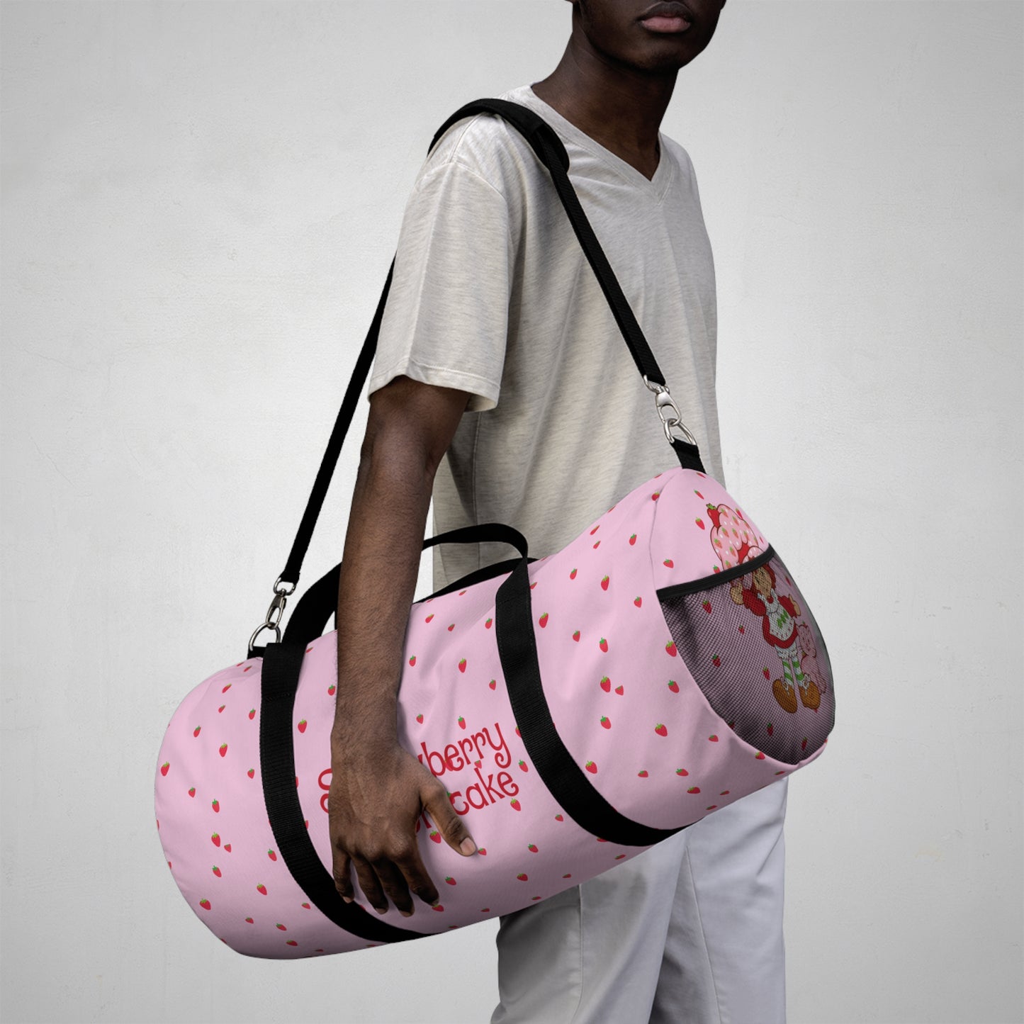 Strawberry Shortcake Pink Duffel Bag