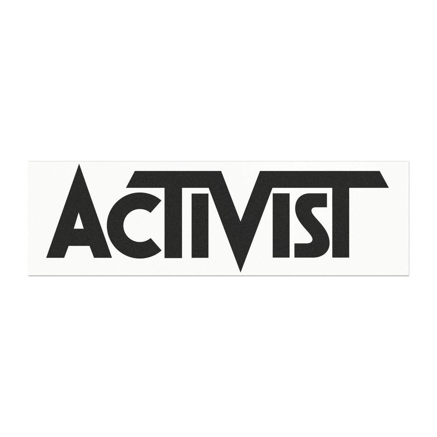 Car Magnet - ‘Activist’ on White