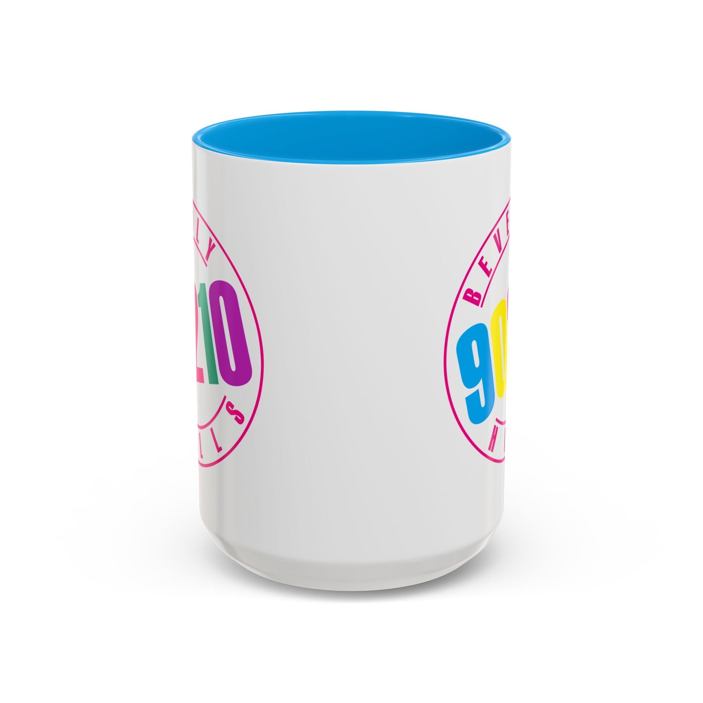 90210 Colorful Accent Mug (11oz & 15oz)