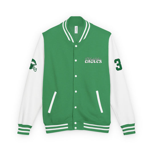 Eagles Green Varsity Letterman Jacket