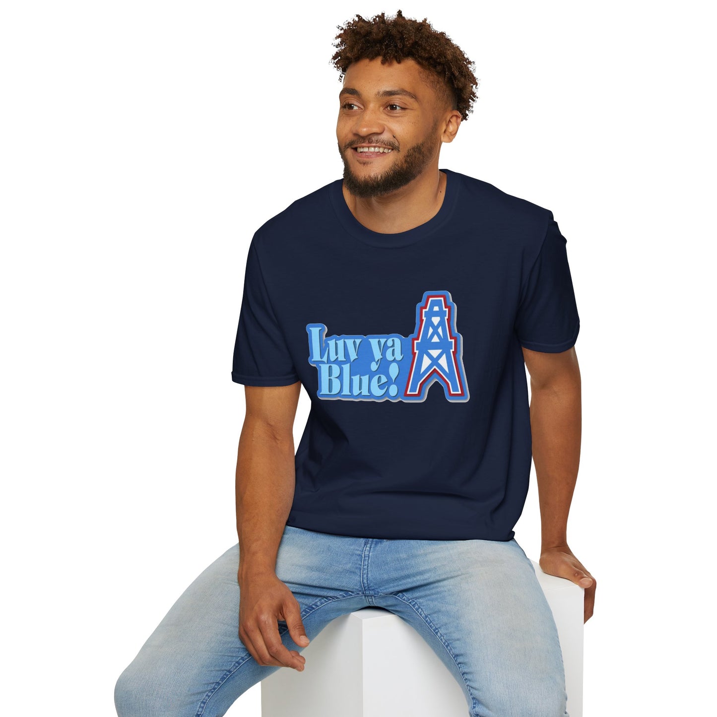Houston Oilers “Luv Ya Blue” Unisex T-Shirt | Up to 5X