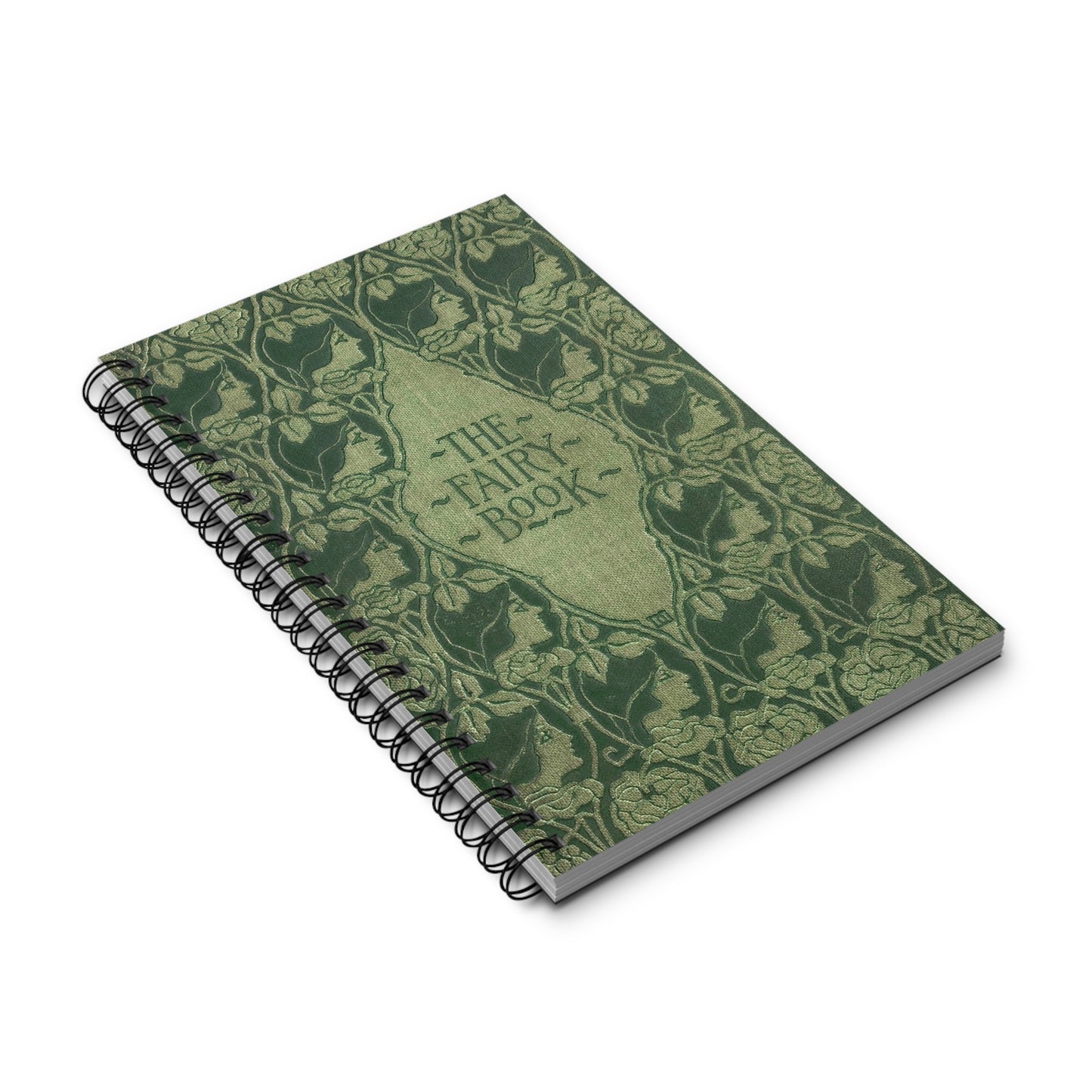 Green Fairy Spiral Notebook | Blank, Dot Grid, Lined, Task