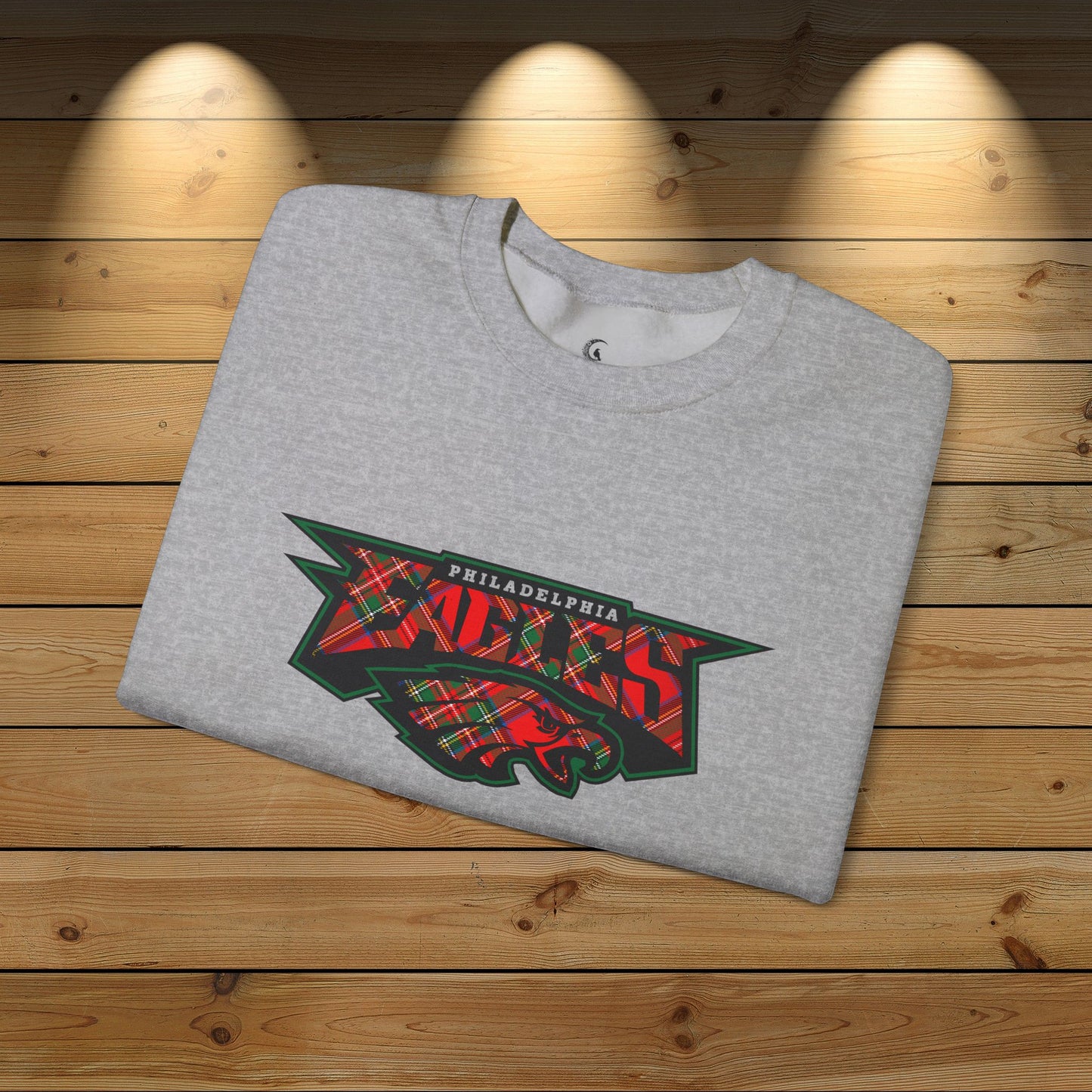 Eagles Unisex Christmas Tartan Sweatshirt