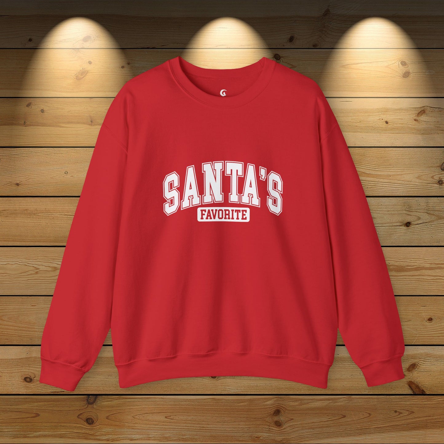 Christmas Unisex Sweatshirt: ‘Santa’s Favorite’