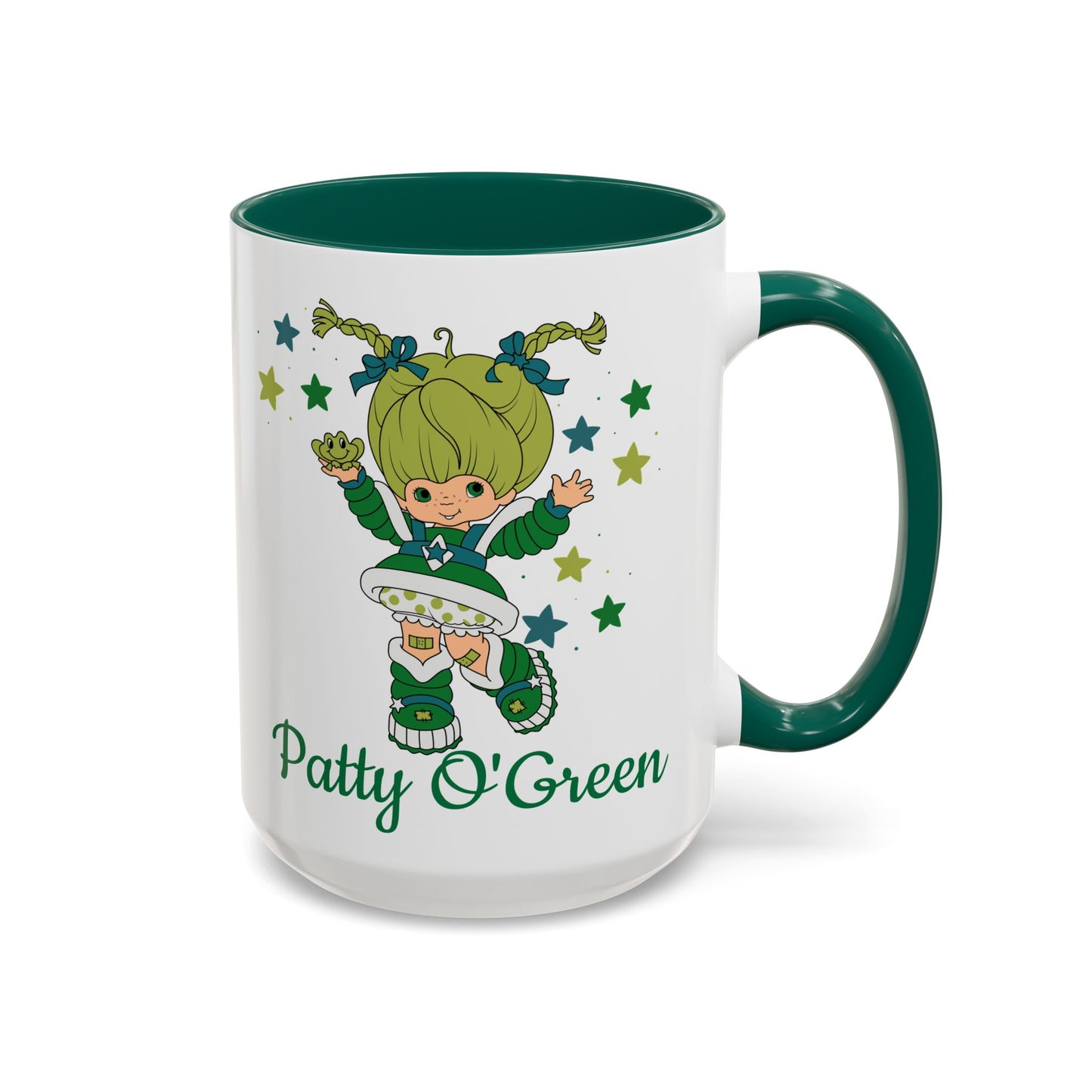 Rainbow Brite Color Kids Ceramic Mug - Patty OGreen, 11oz/15oz