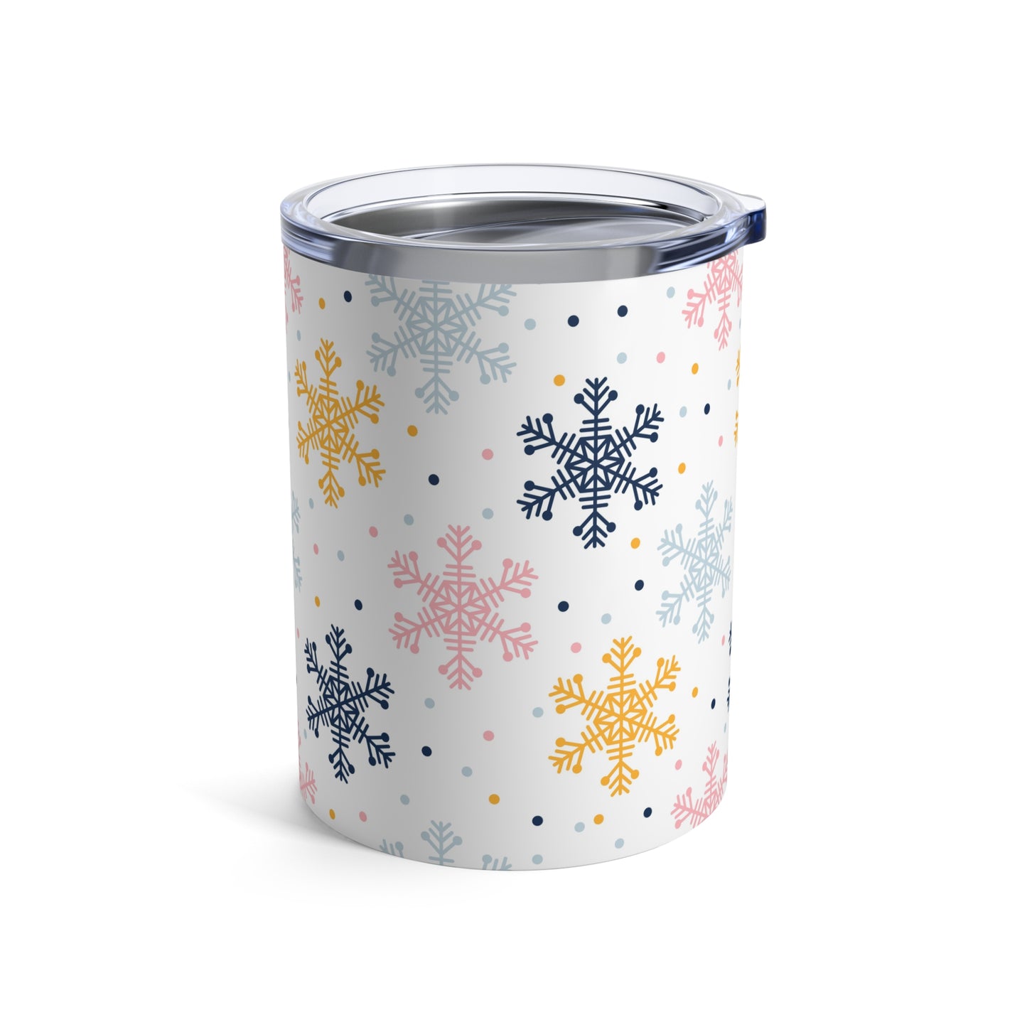 Rocks Tumbler, 10 oz - Sweet Snowflakes