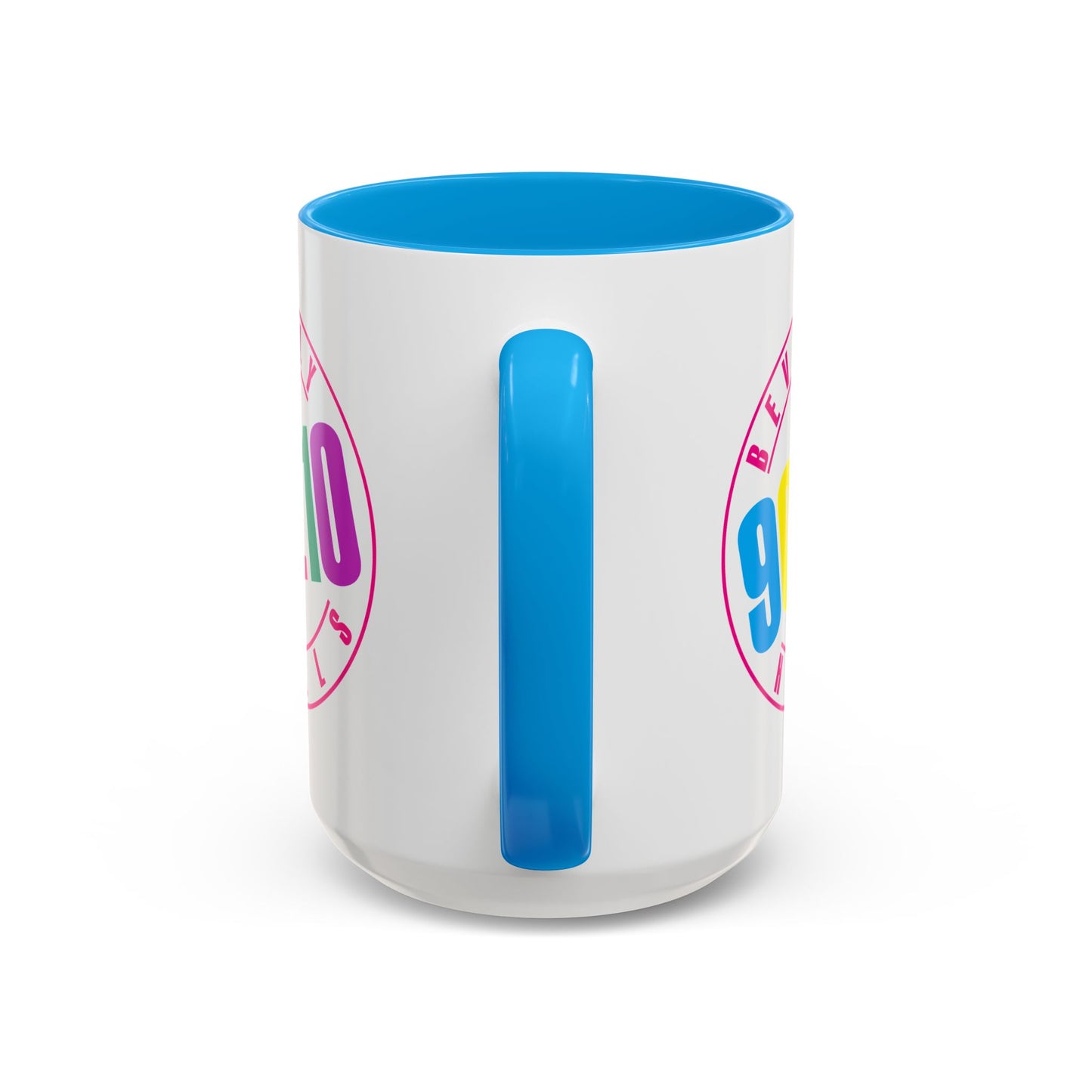 90210 Colorful Accent Mug (11oz & 15oz)