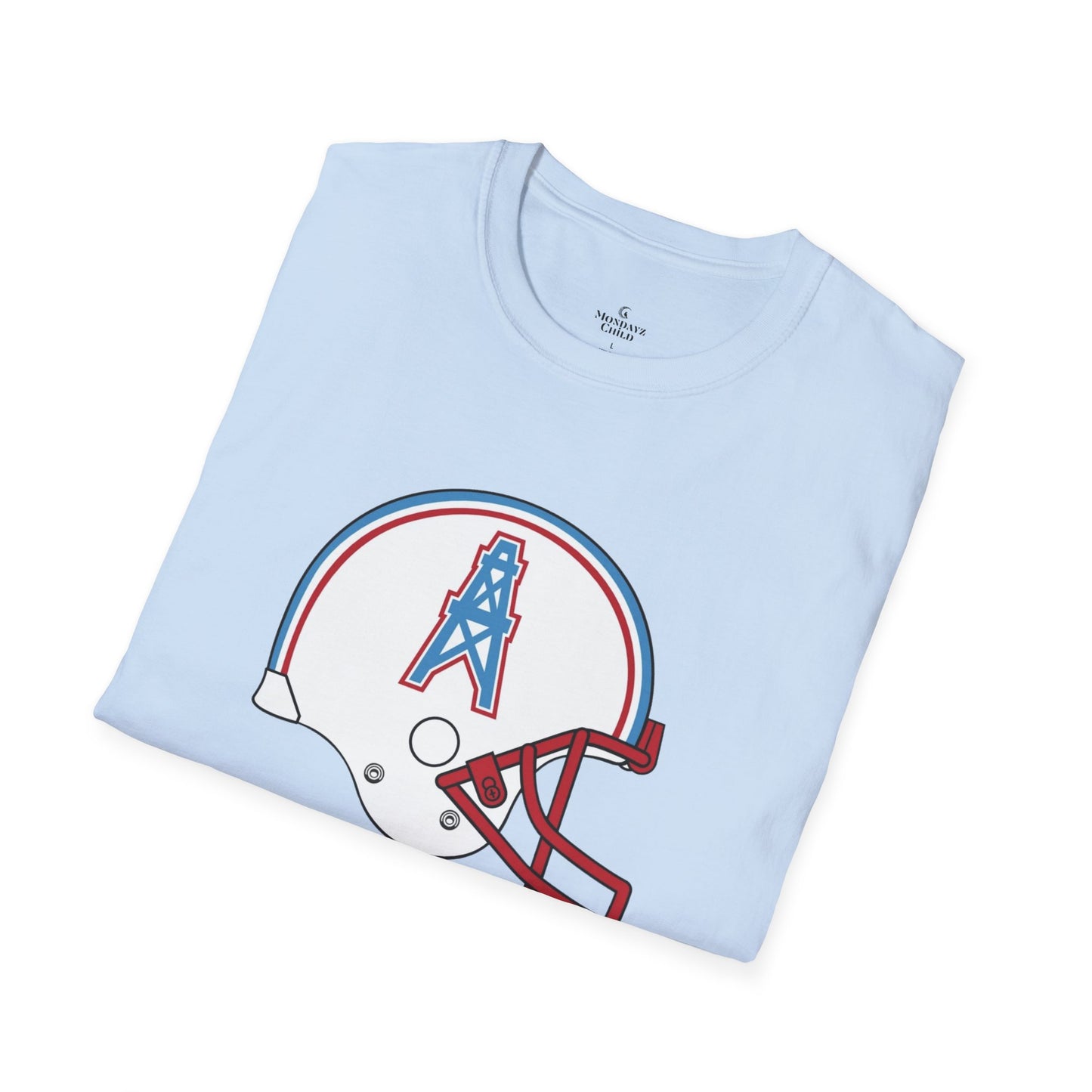 Houston Oilers Retro Helmet Unisex Tee
