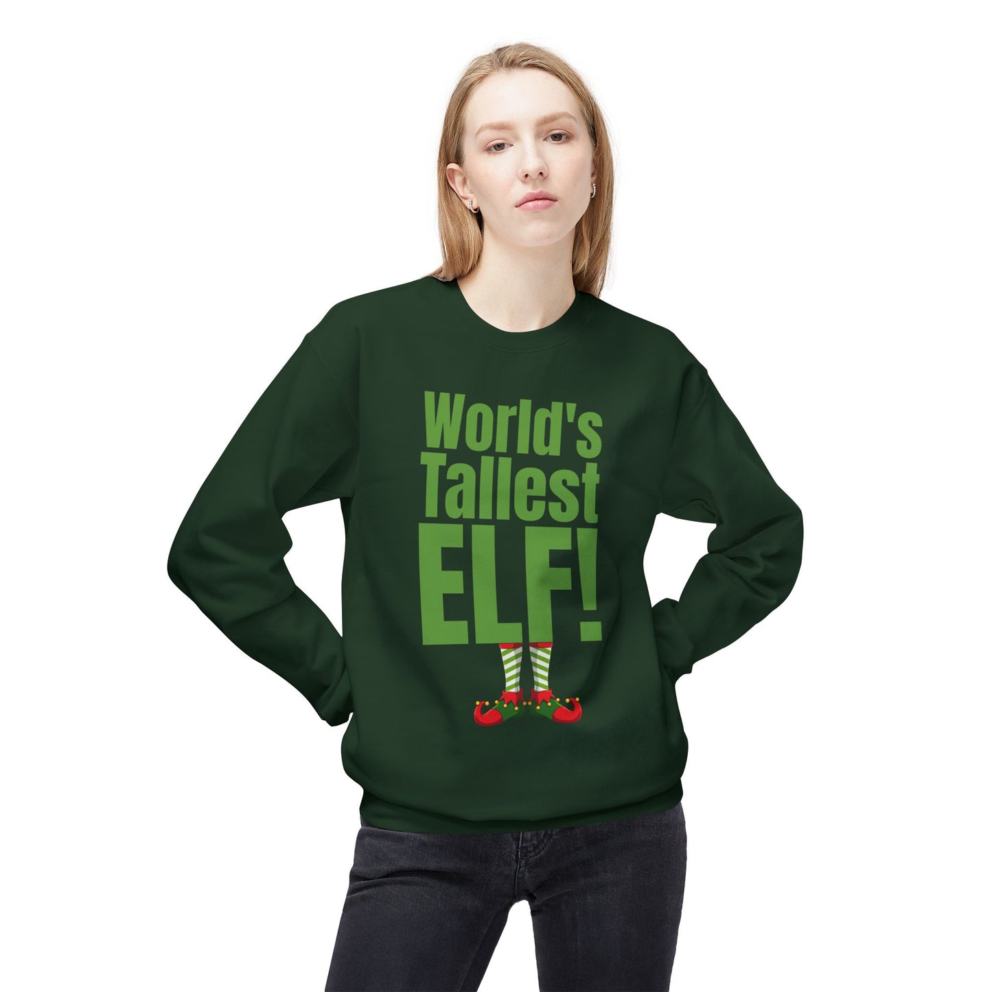‘World's Tallest Elf’ Sweatshirt