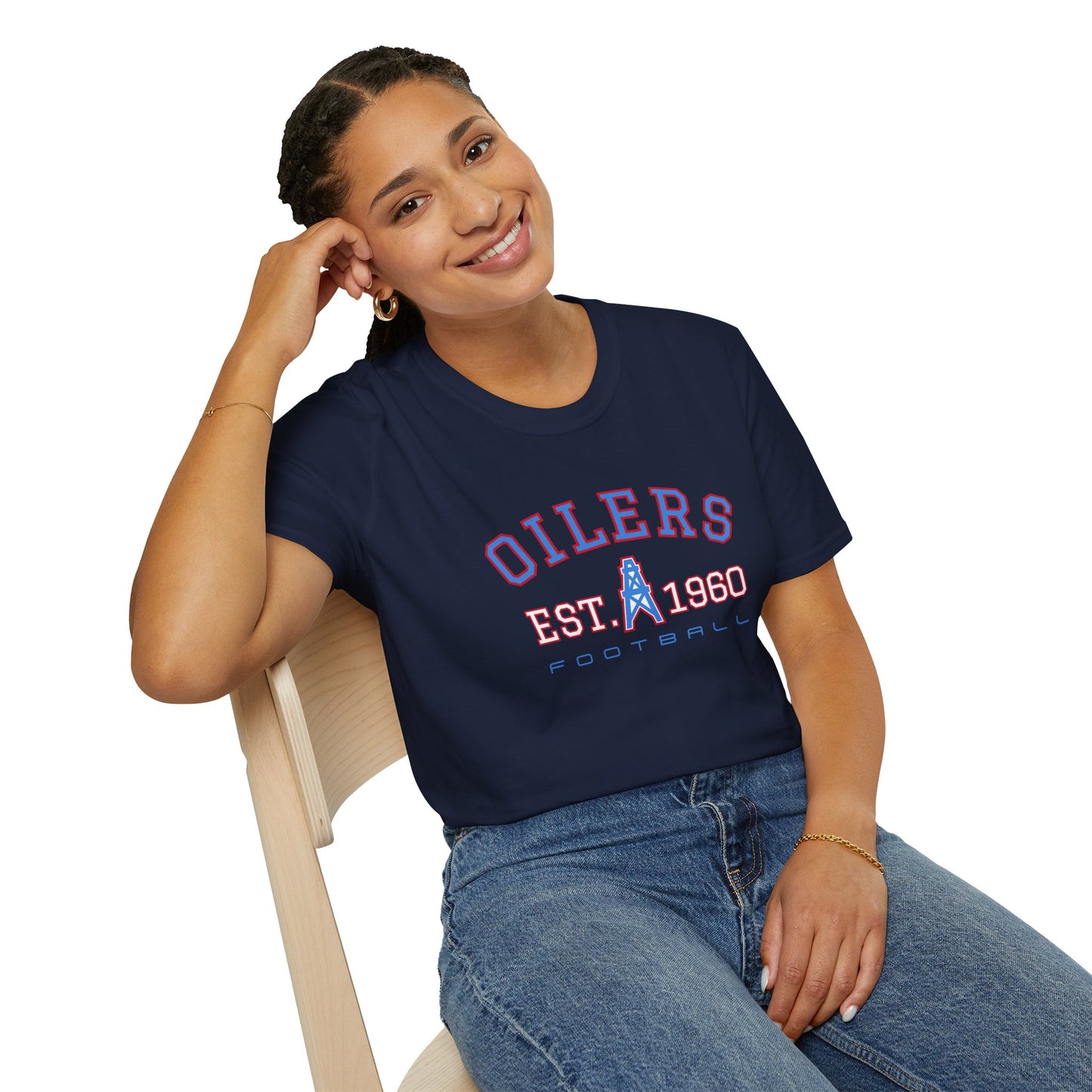 Houston Oilers “Est. 1960” Unisex T-Shirt | Up to 5X