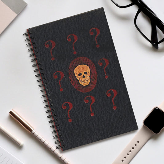 Spiral Notebook - “To Be or Not To Be” | Blank, Dot Grid, Lined, Task