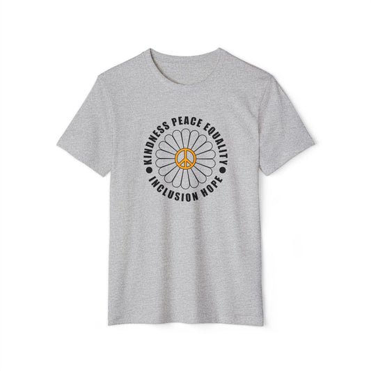 Kindness & Peace Unisex Organic T-Shirt