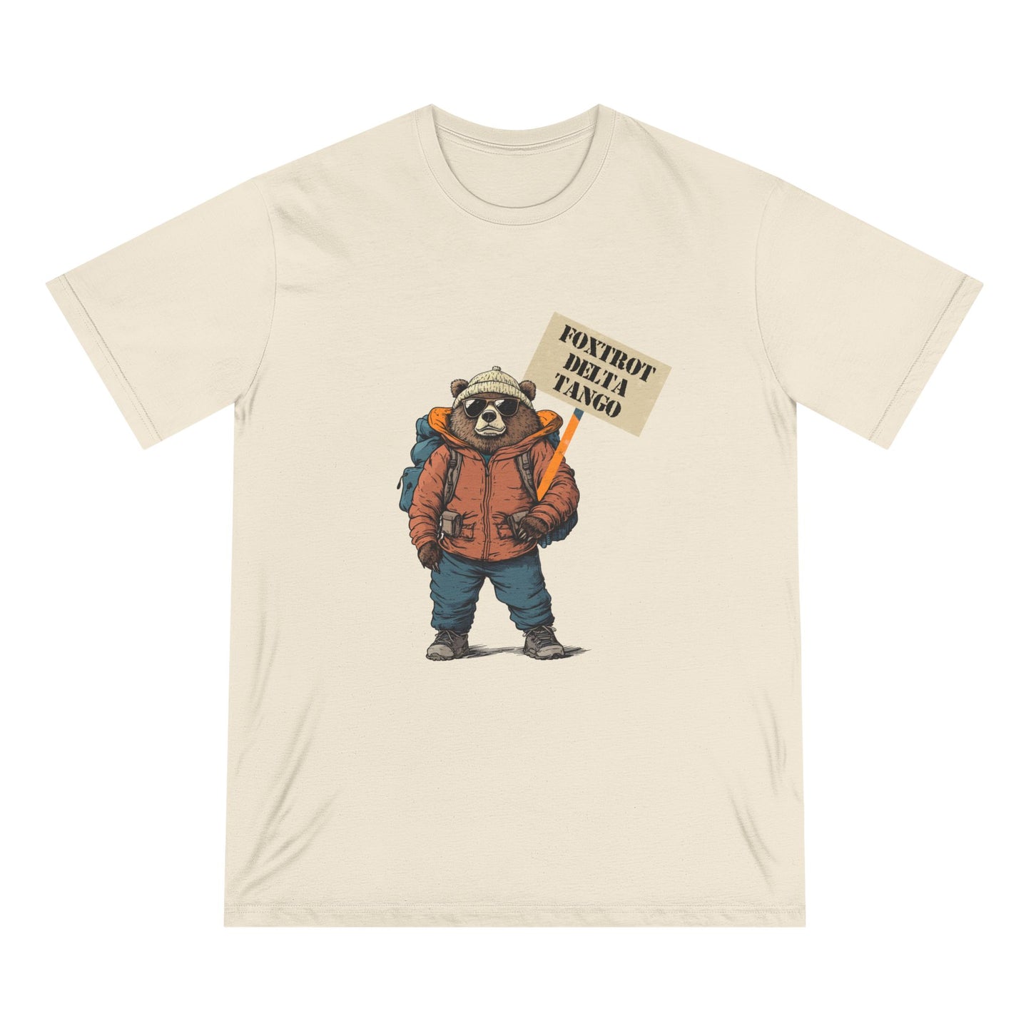 Organic Unisex Tee - Protest Parks Bear