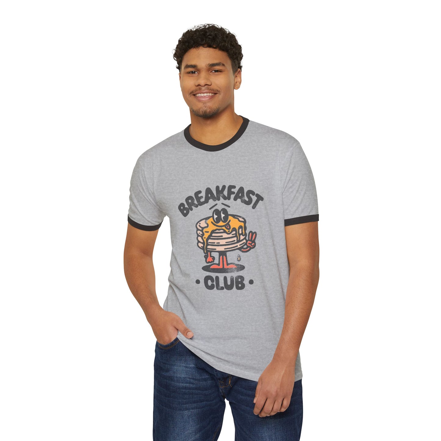 BREAKFAST CLUB Unisex Ringer Tee