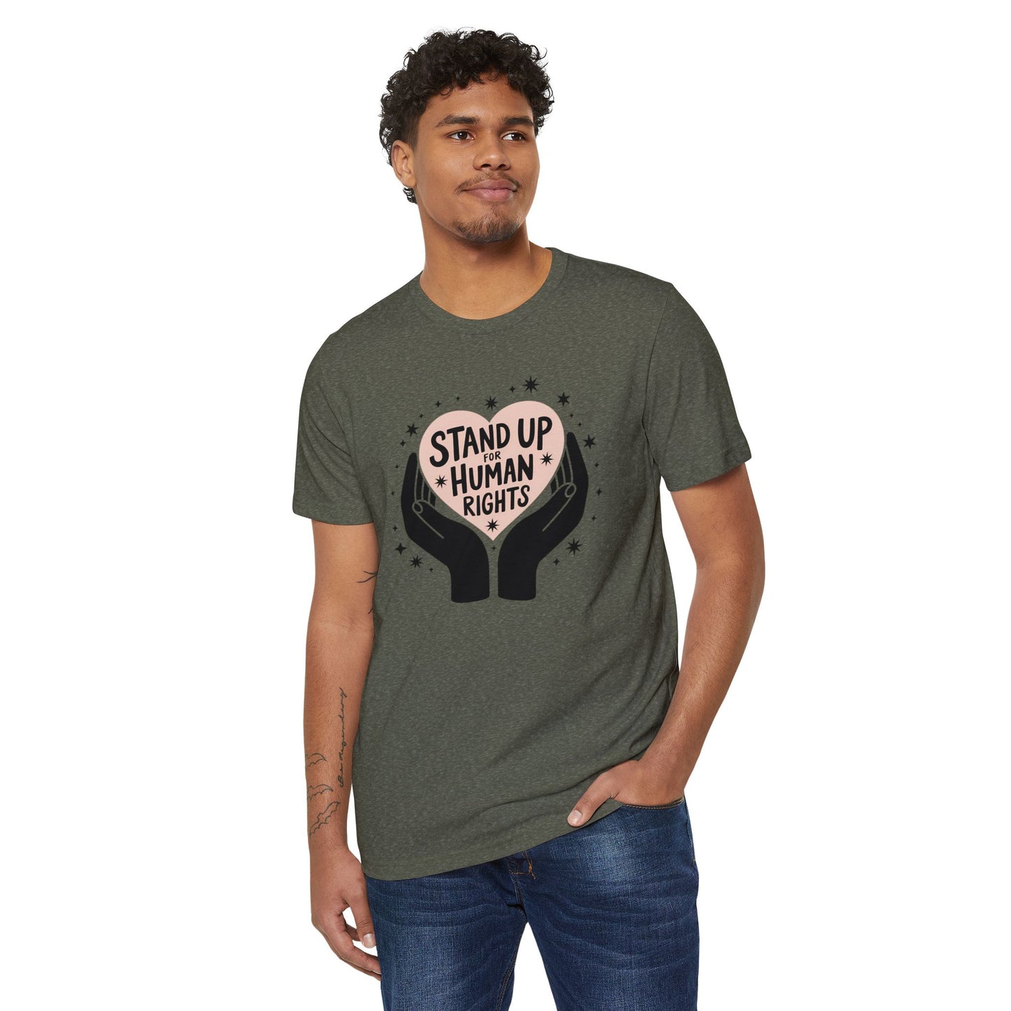 Eco-Friendly Unisex Tee - Human Rights