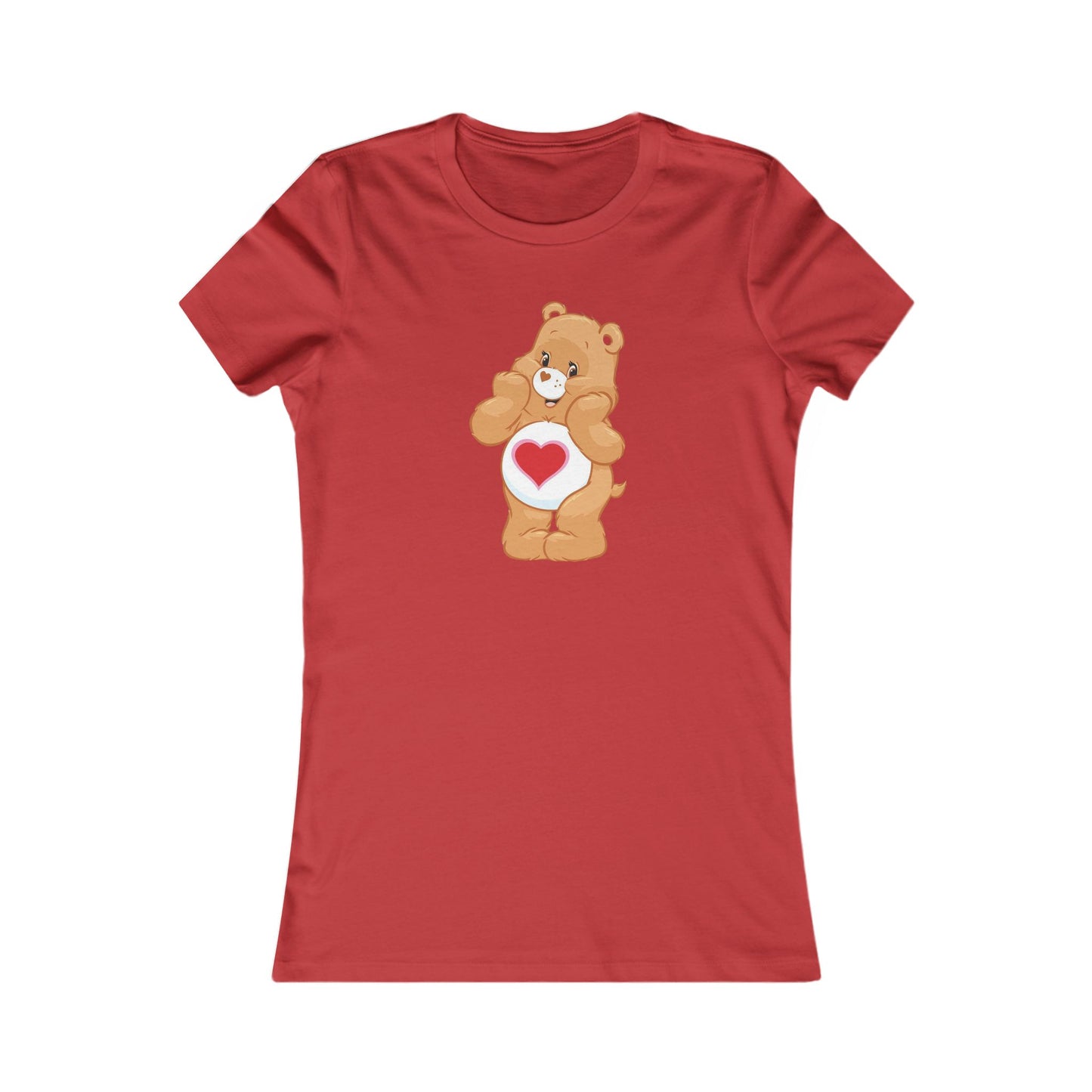 Care Bears Tenderheart Bear Women’s Fitted Tee