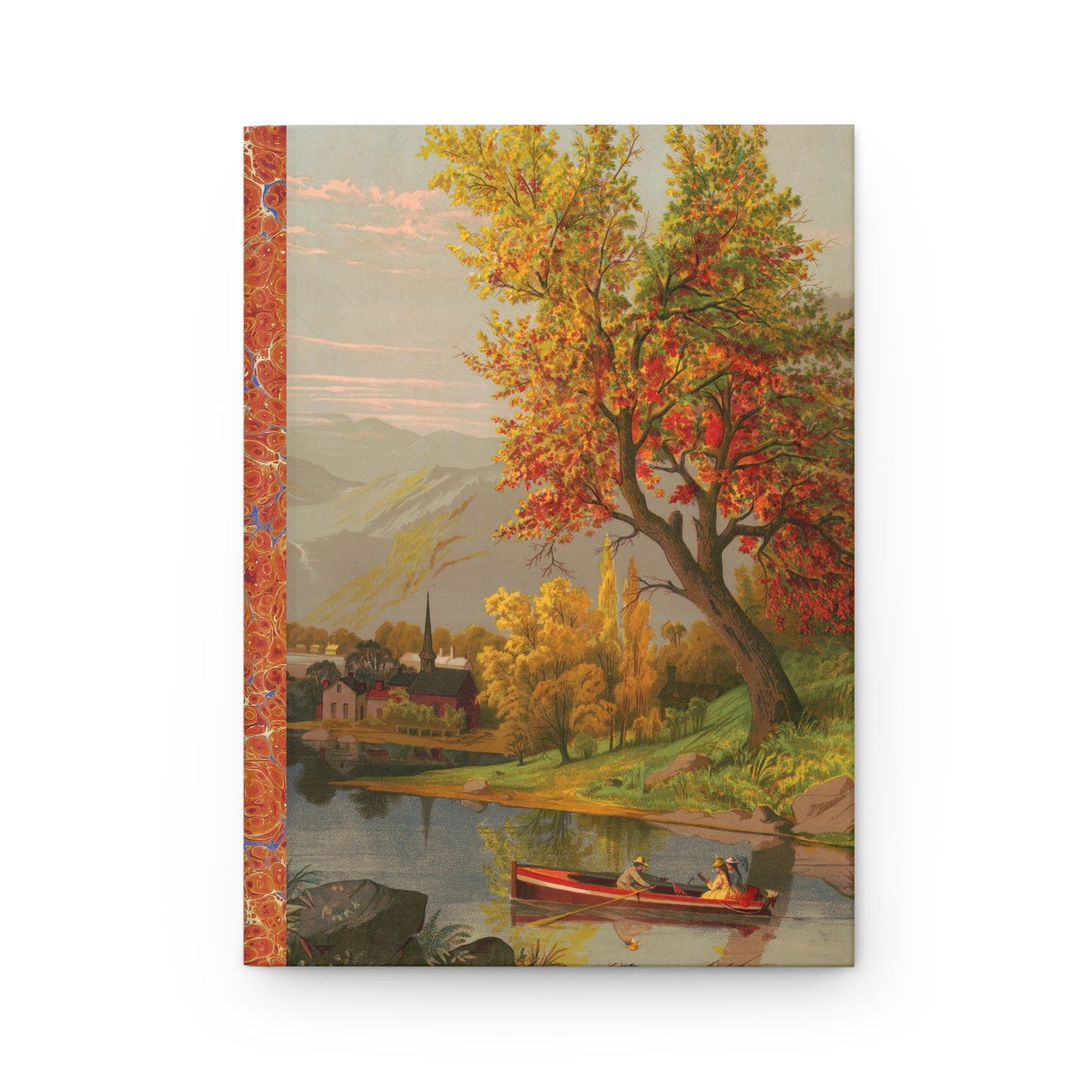 Autumn Days Hardcover Lined Journal