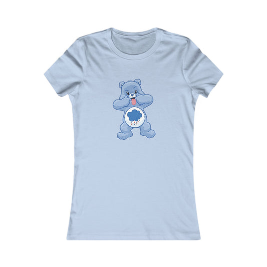 Care Bears Grumpy Bear Women’s Slim Fit Tee