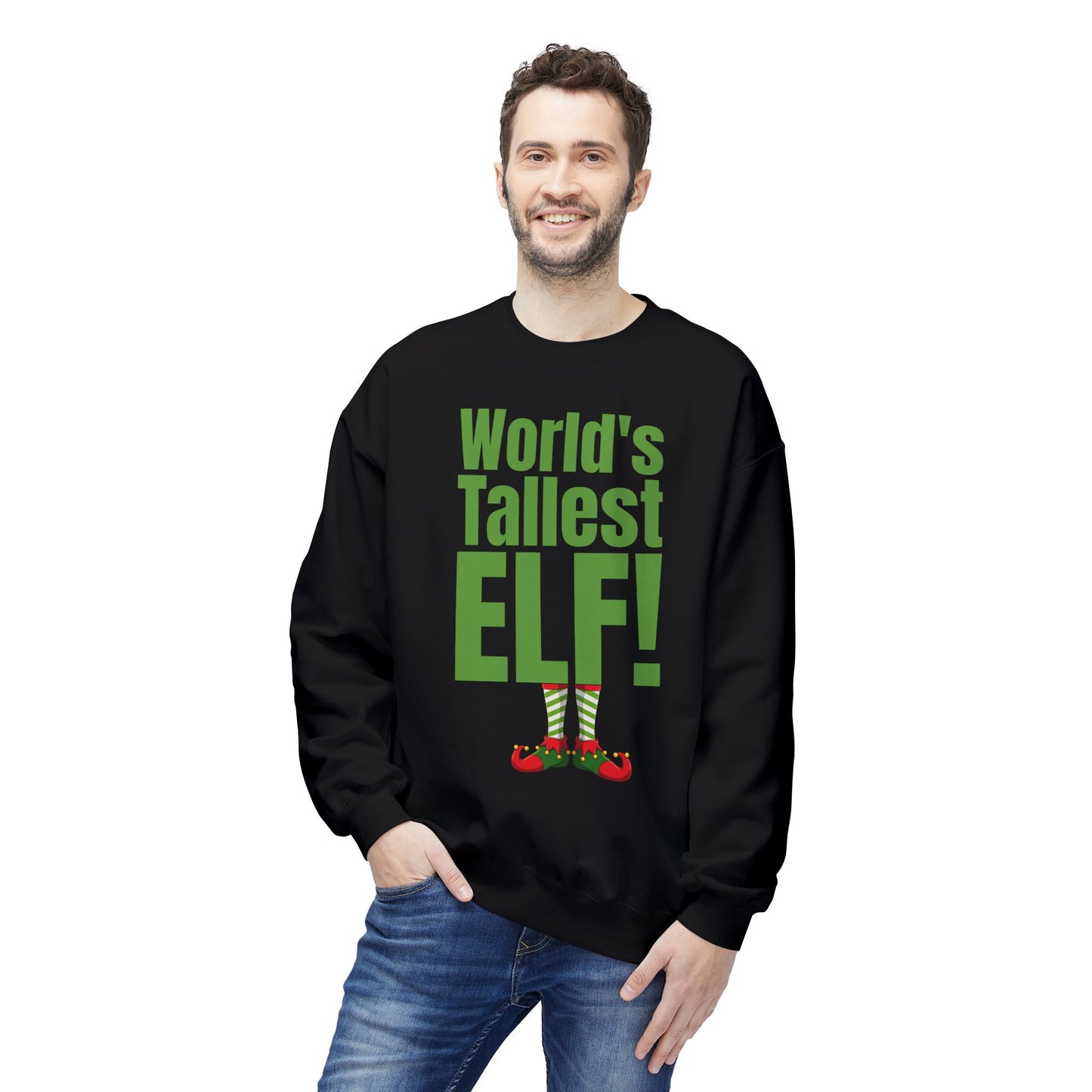 ‘World's Tallest Elf’ Sweatshirt
