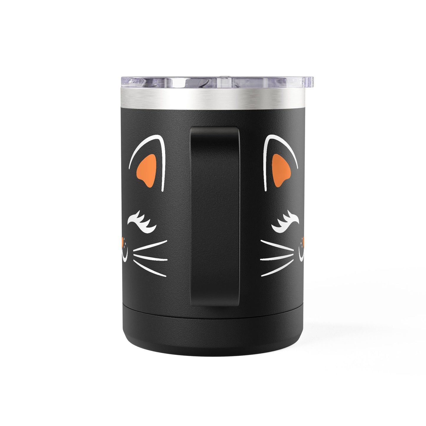 Black Cat Coffee Mug Tumbler