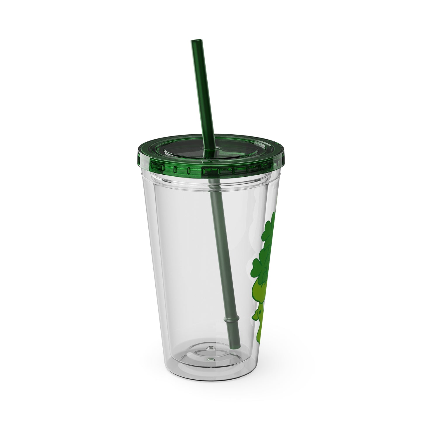 Care Bears 16oz Tumbler with Straw — Good Luck Bear