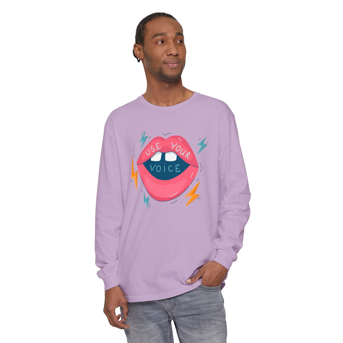 Unisex Long Sleeve Tee - “Use Your Voice…”