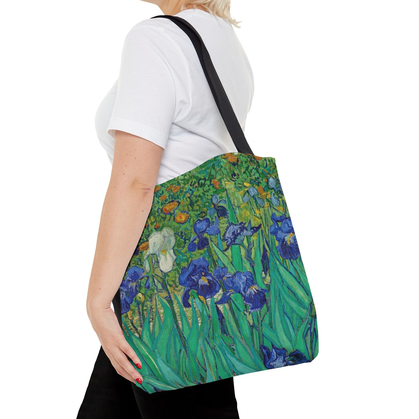 Van Gogh’s “Irises” Tote Bag