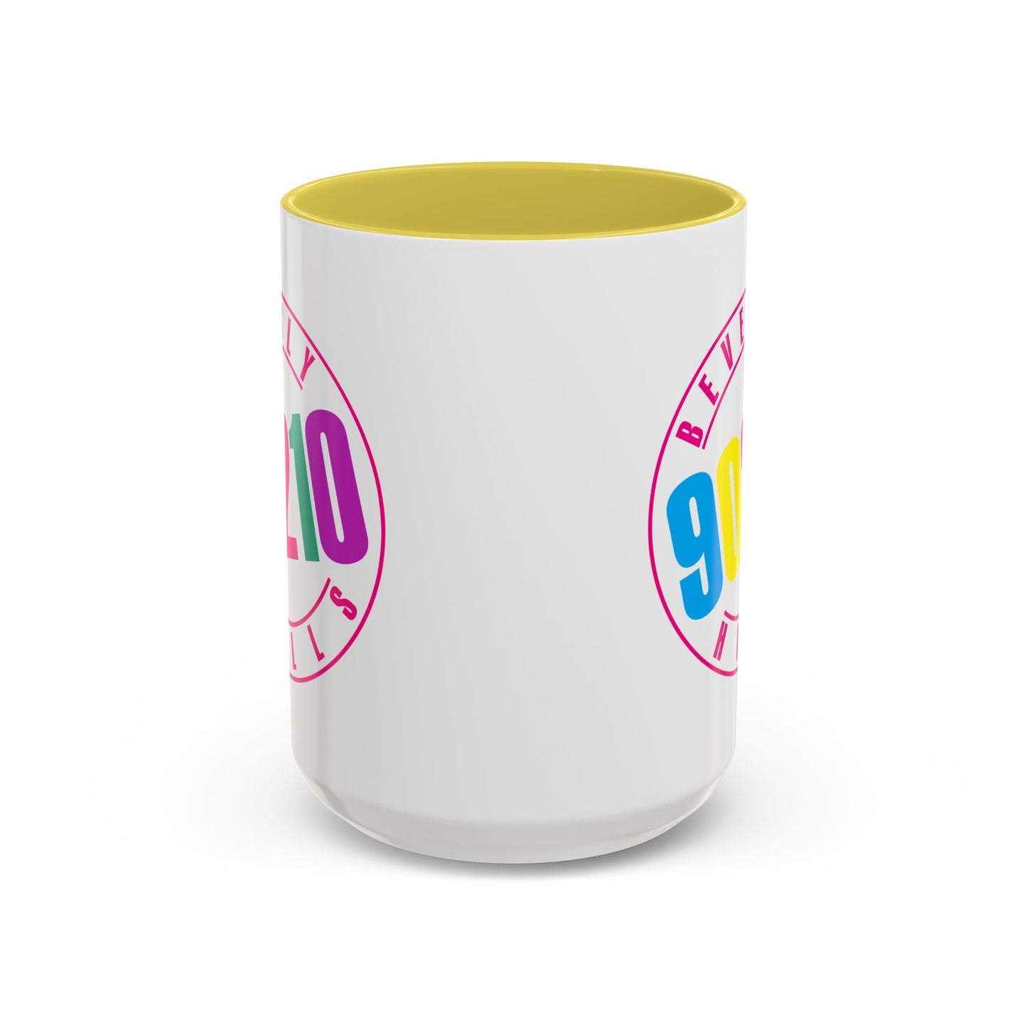 90210 Colorful Accent Mug (11oz & 15oz)