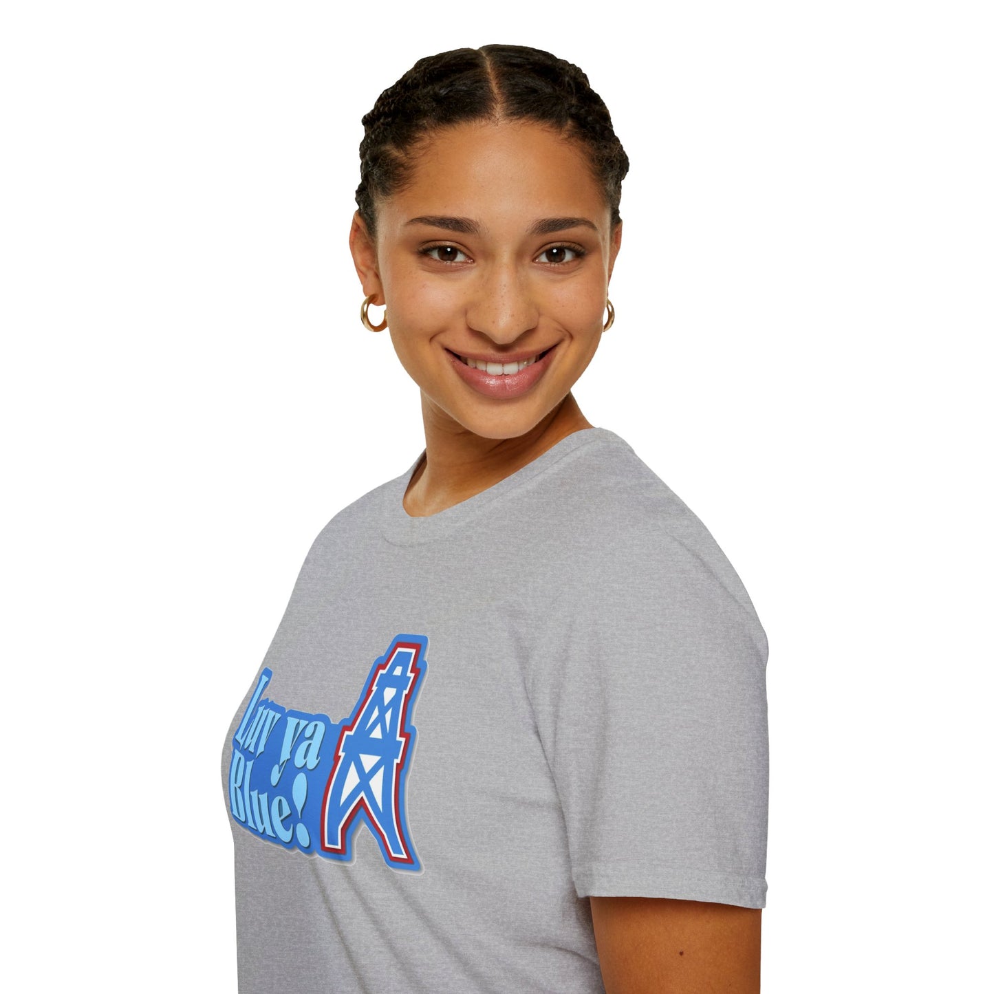 Houston Oilers “Luv Ya Blue” Unisex T-Shirt | Up to 5X