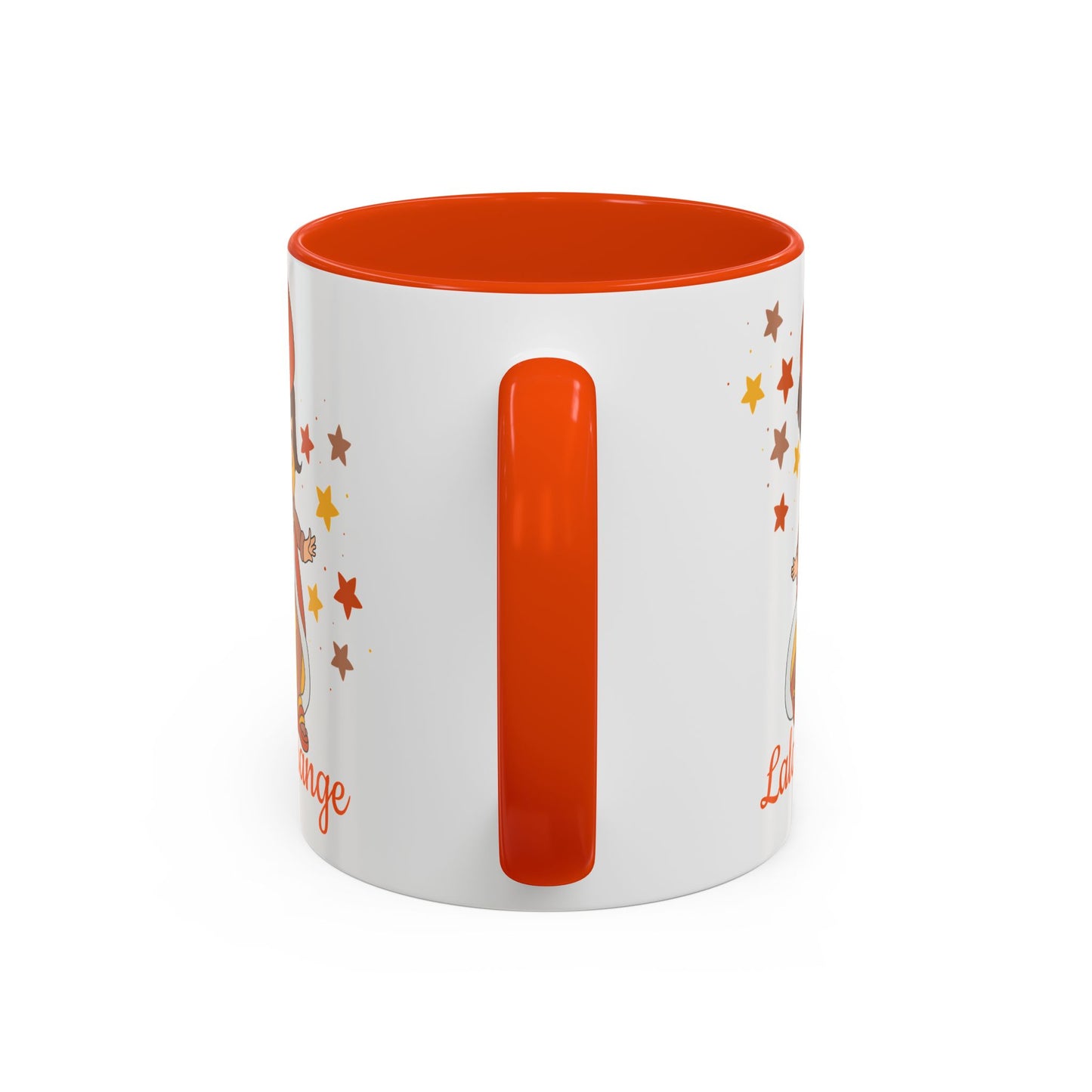 Rainbow Brite Color Kids Ceramic Mug - Lala Orange, 11oz/15oz