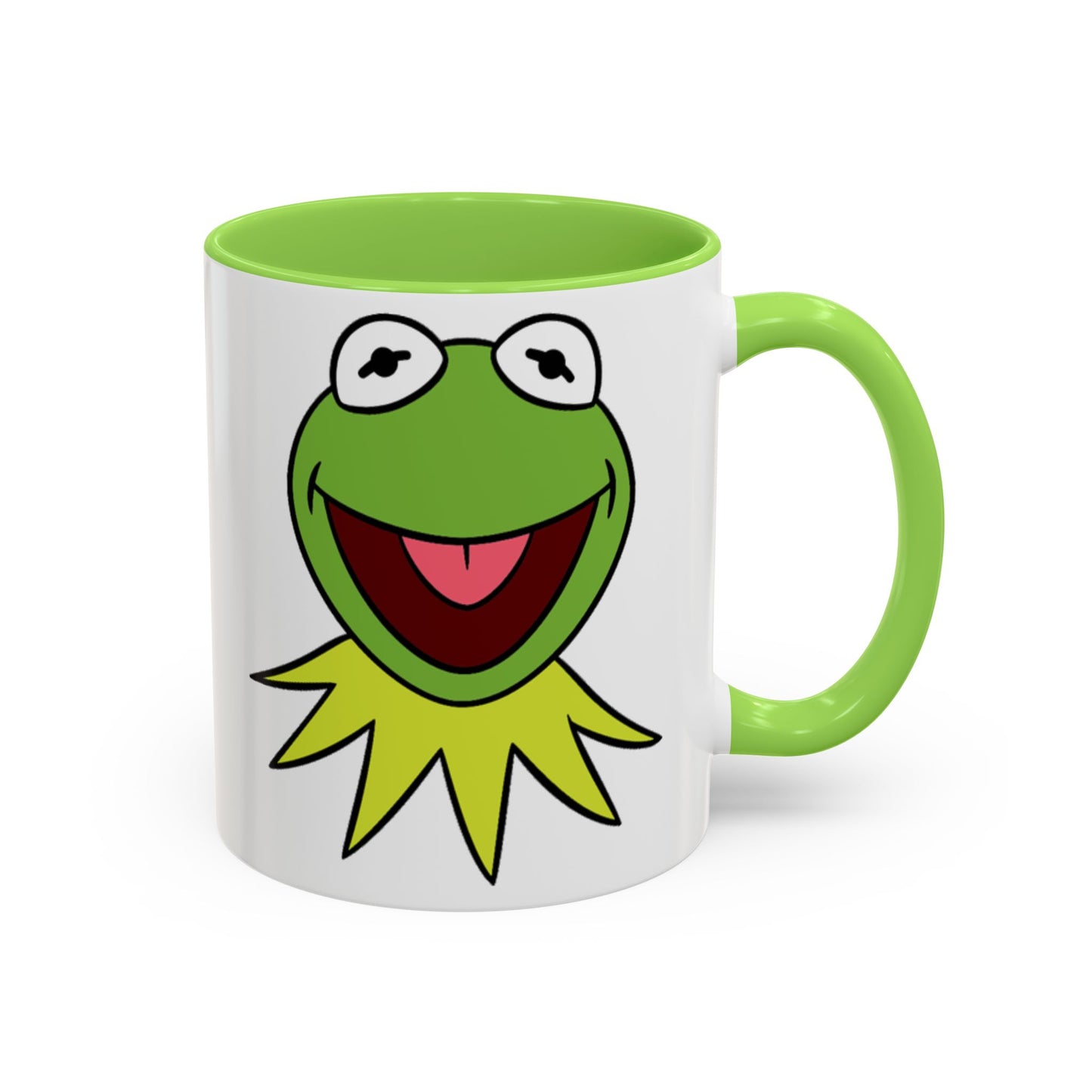 The Muppets Color Accent Coffee Mug (11oz/15oz) - Kermit