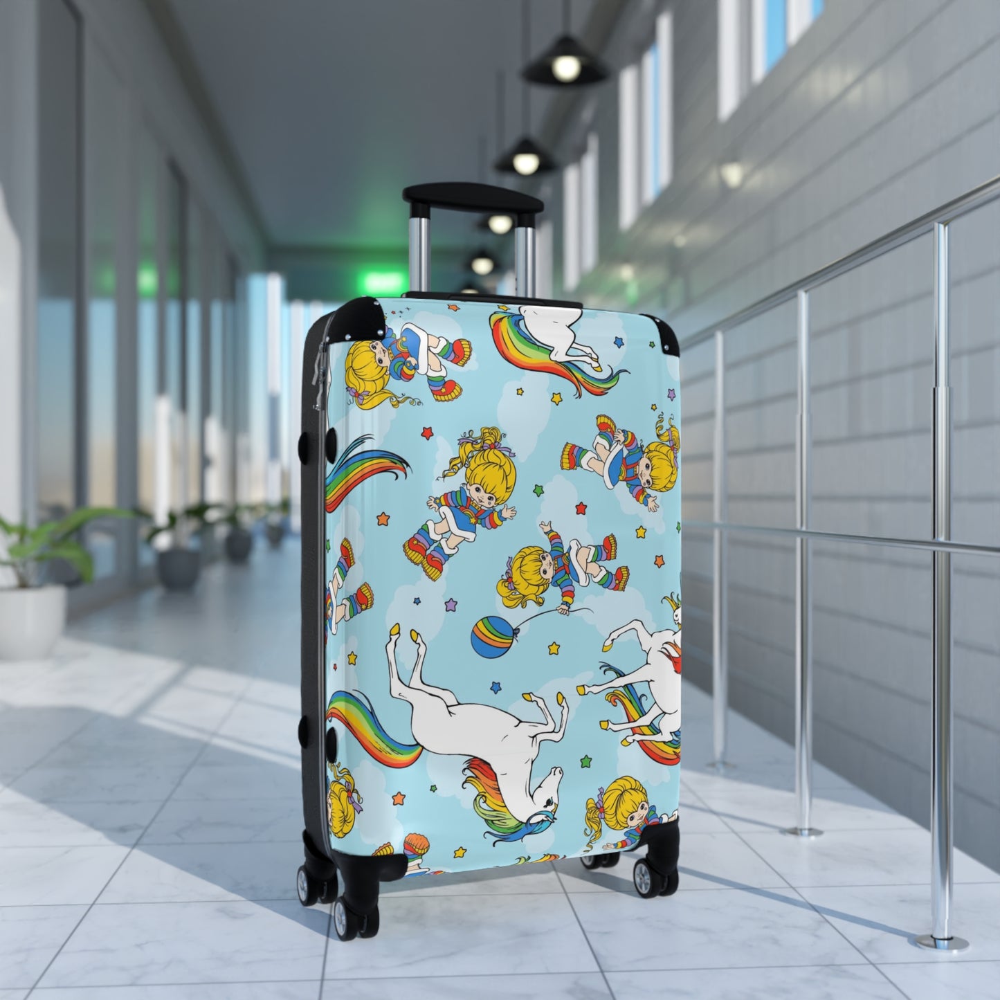 Rainbow Brite Rolling Luggage