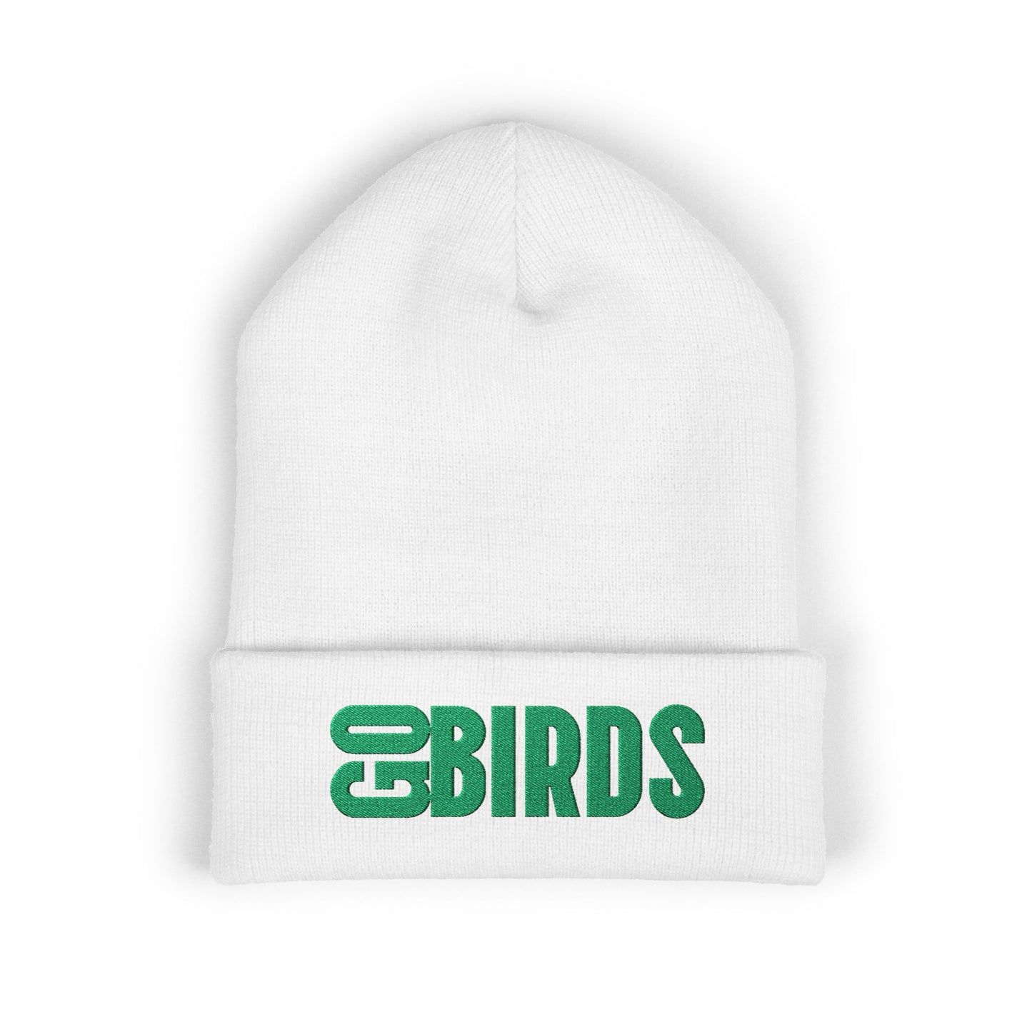 Eagles Embroidered 'Go Birds' Cuffed Beanie