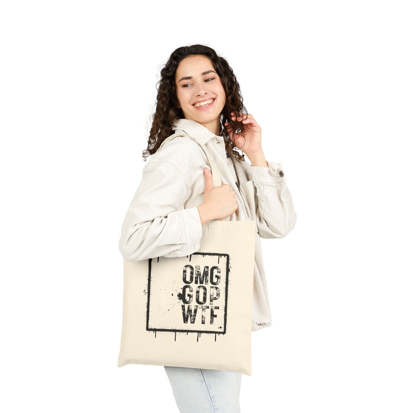 ‘OMG WTF GOP’ Canvas Tote